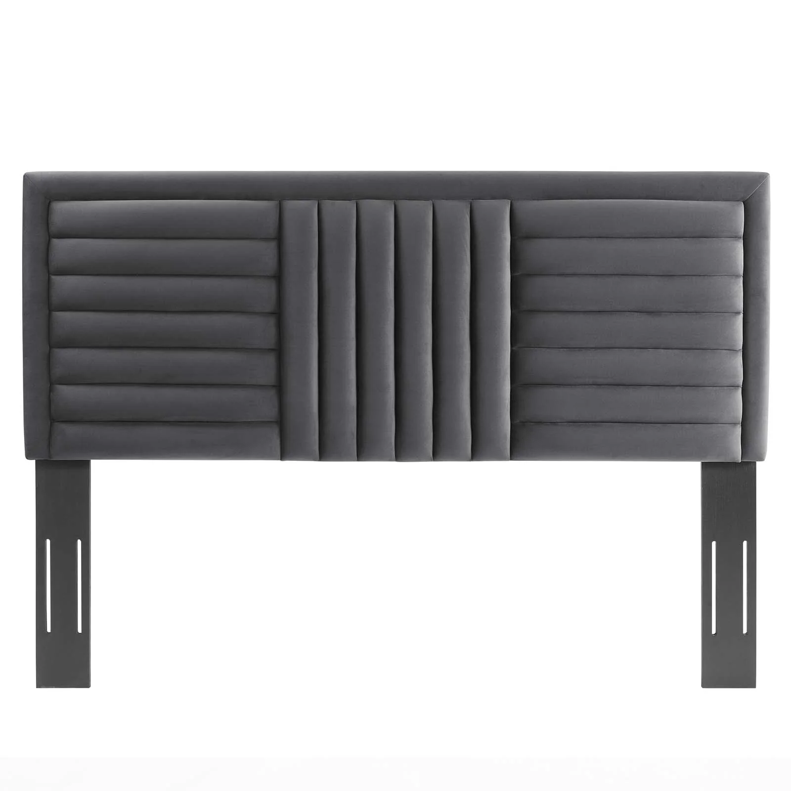 Believe Channel Tufted Performance Velvet King/California King Headboard By Modway - MOD-6666 - Image 3