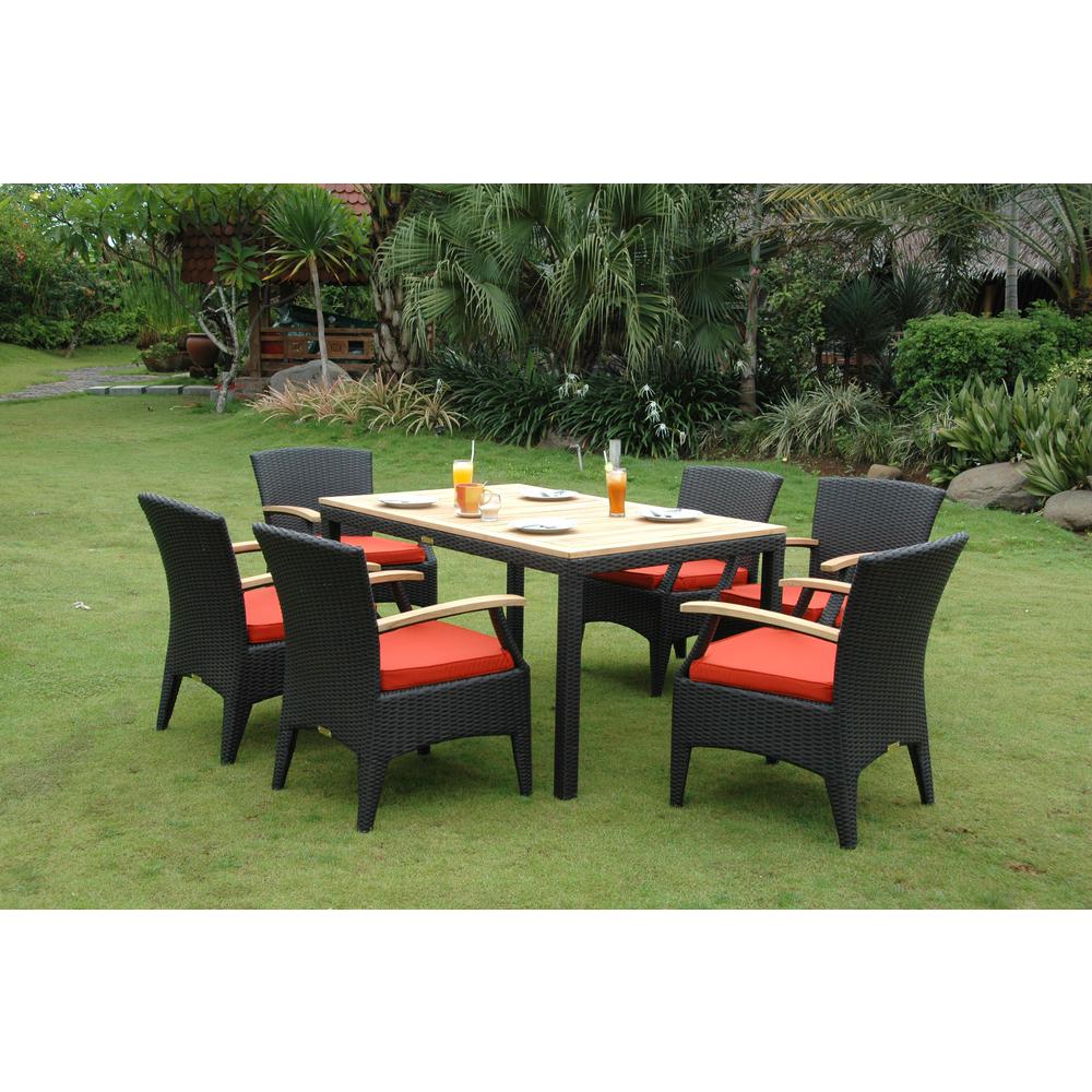 Bellagio 7-Pieces Dining Set By Anderson Teak - Image 2