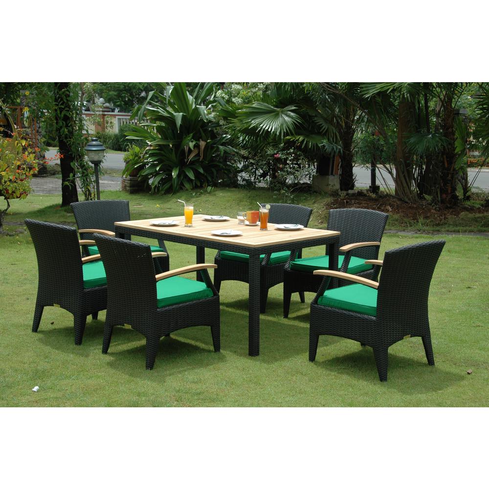 Bellagio 7-Pieces Dining Set By Anderson Teak - Image 3