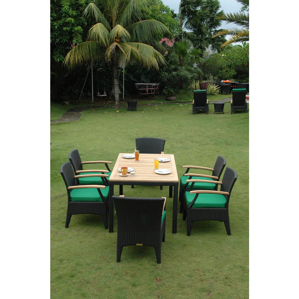 Bellagio 7-Pieces Dining Set By Anderson Teak - Image 4