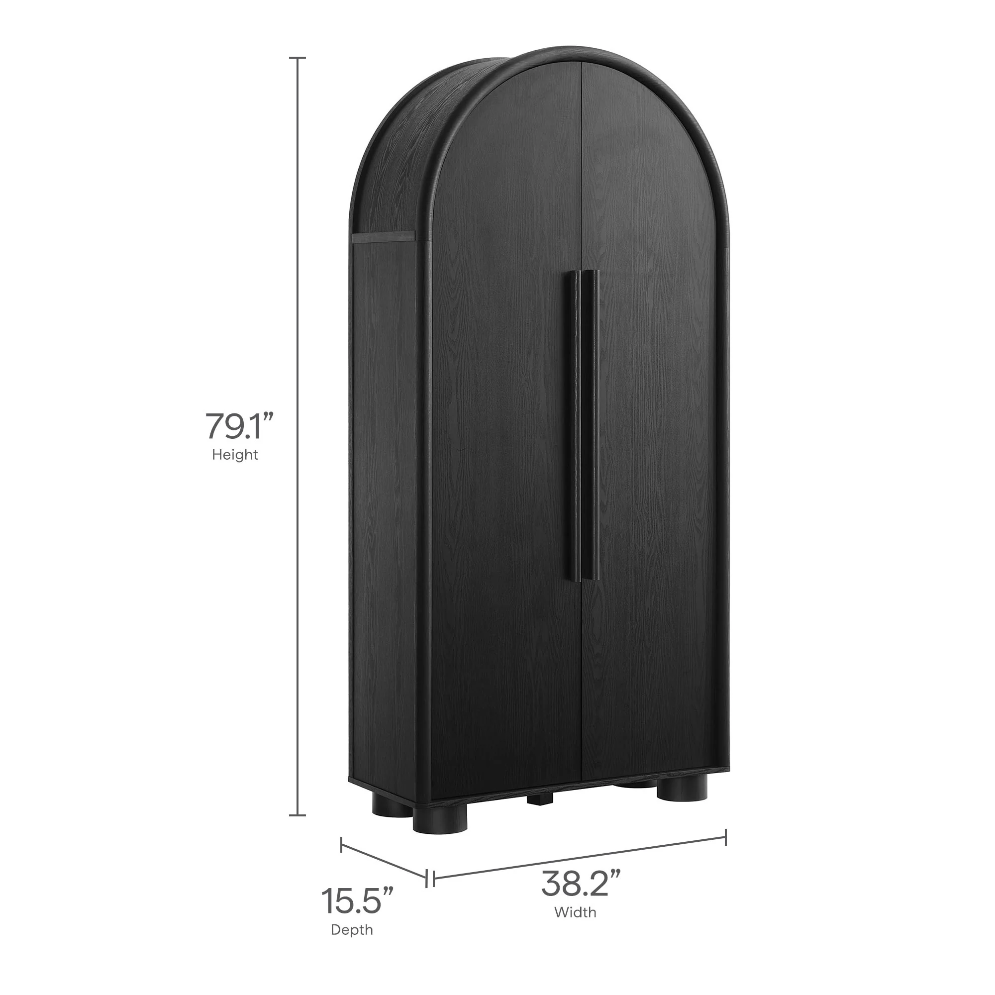 Bellamy Tall Arched Storage Cabinet by Modway - Image 18