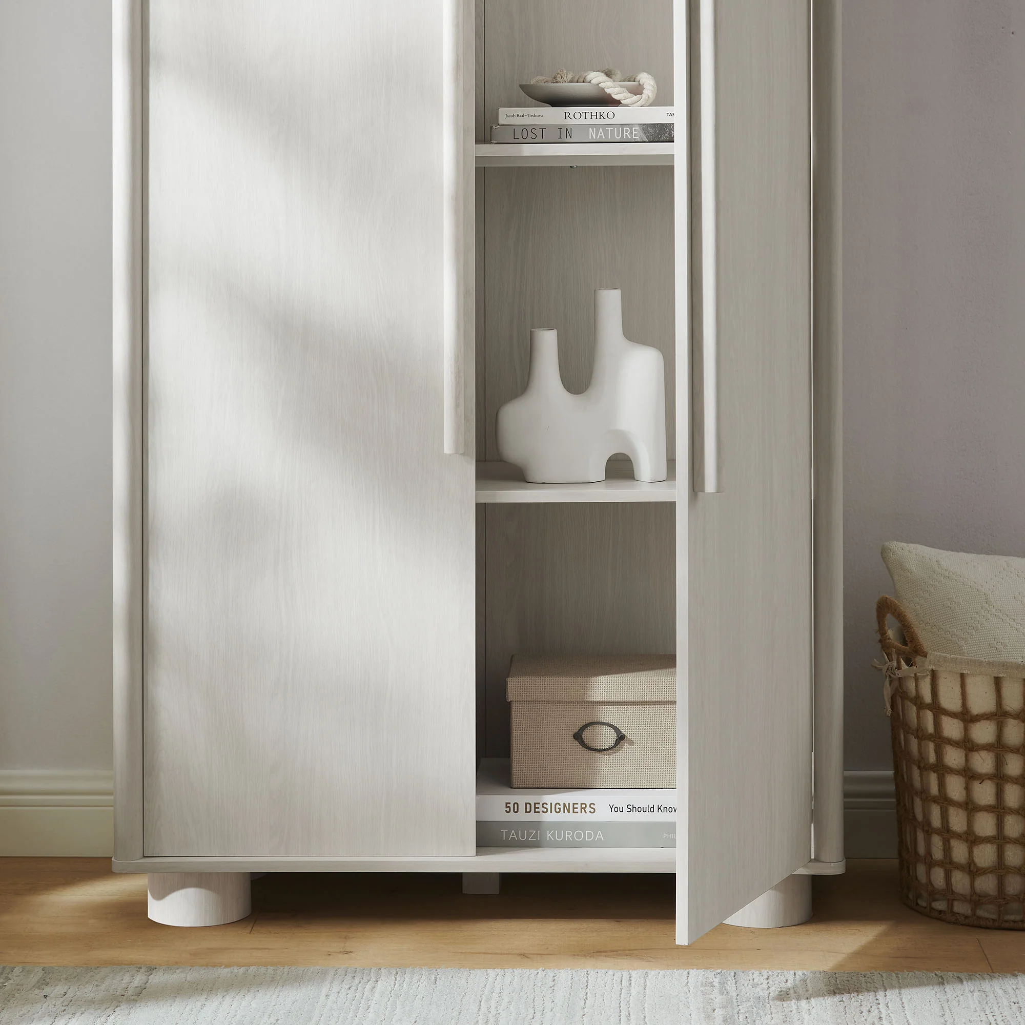 Bellamy Tall Arched Storage Cabinet by Modway - Image 7