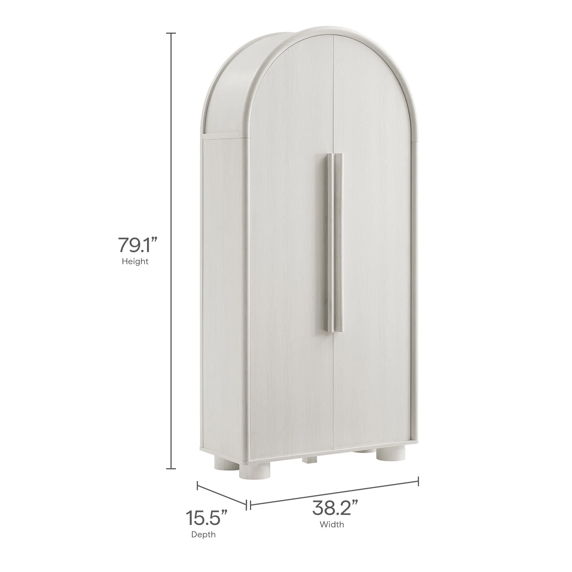 Bellamy Tall Arched Storage Cabinet by Modway - Image 9