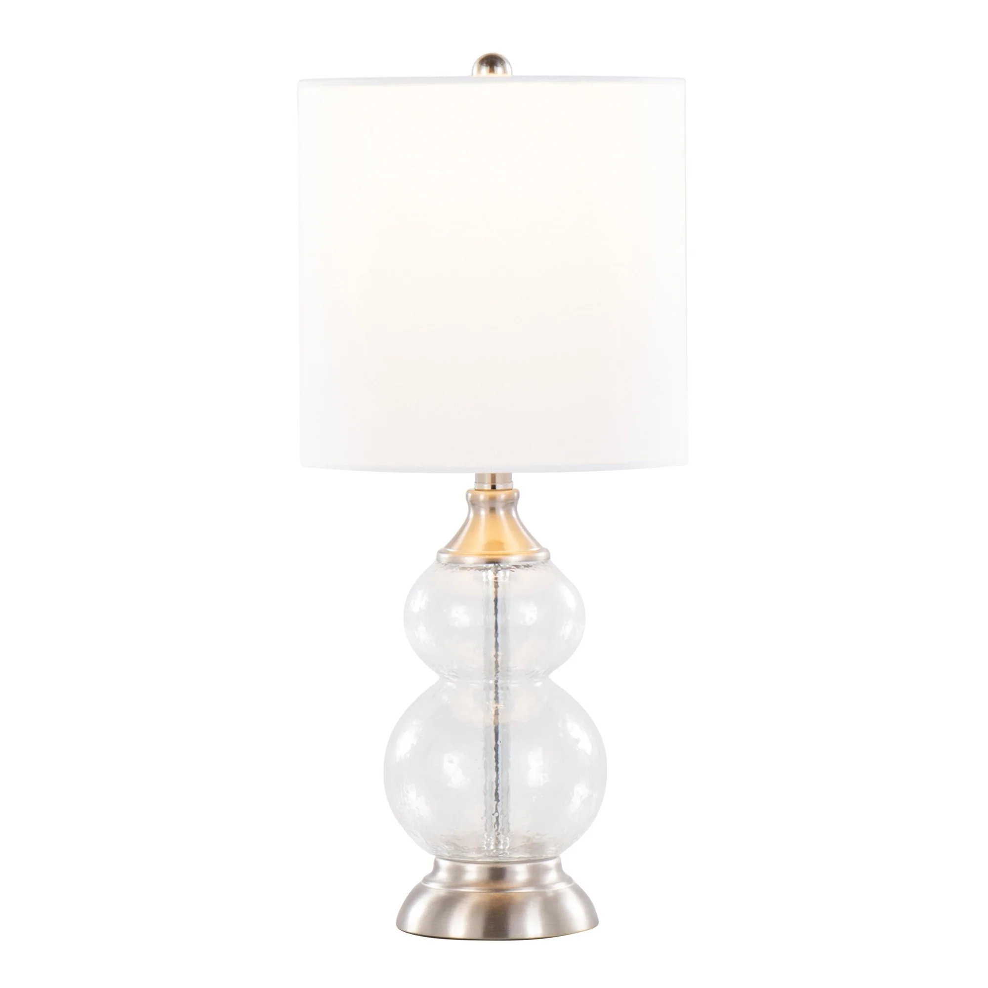 Belle 20" Glass Accent Lamp - Set of 2 By LumiSource - GTG21-BELLE BUBNIW2 - Image 8