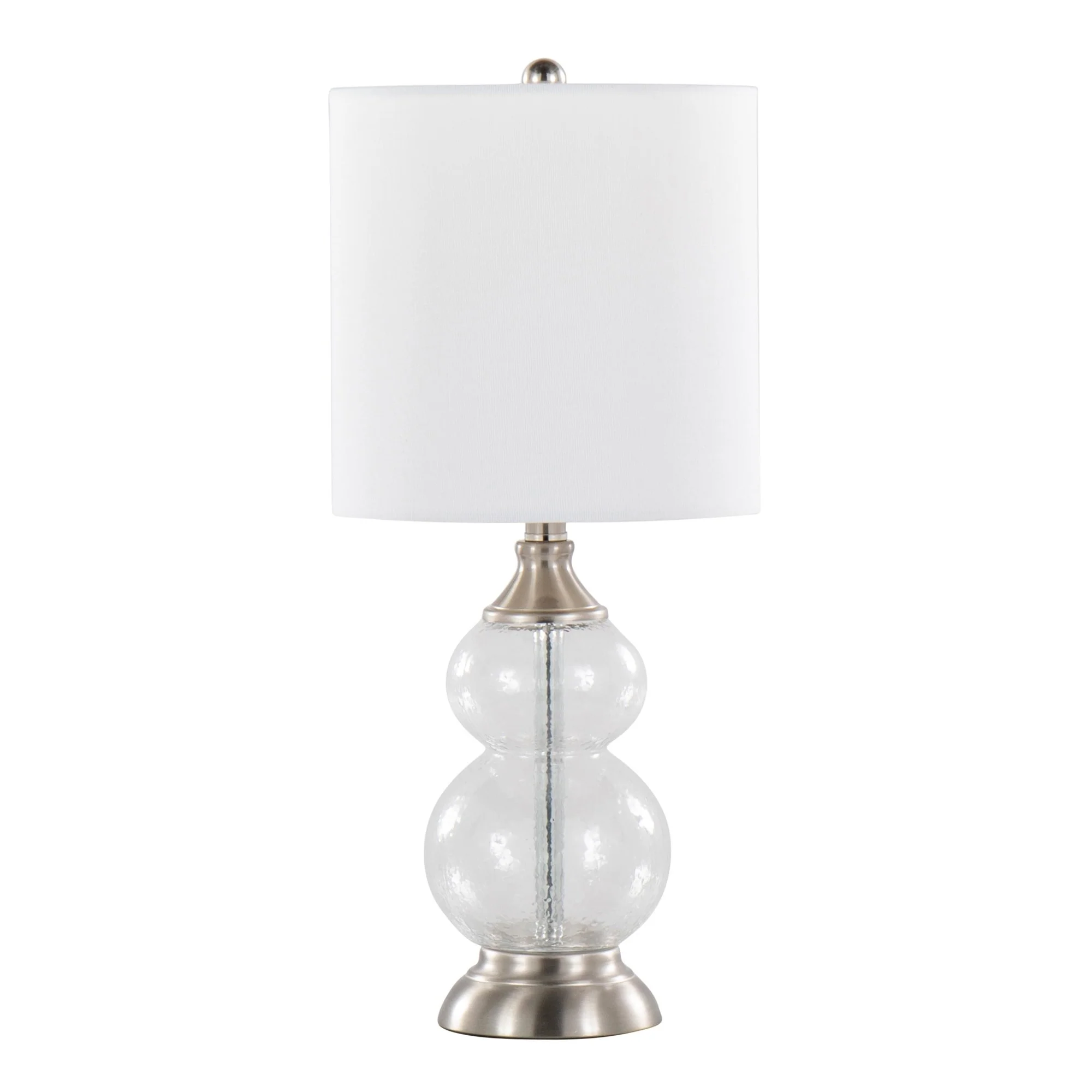 Belle 20" Glass Accent Lamp - Set of 2 By LumiSource - GTG21-BELLE BUBNIW2 - Image 9