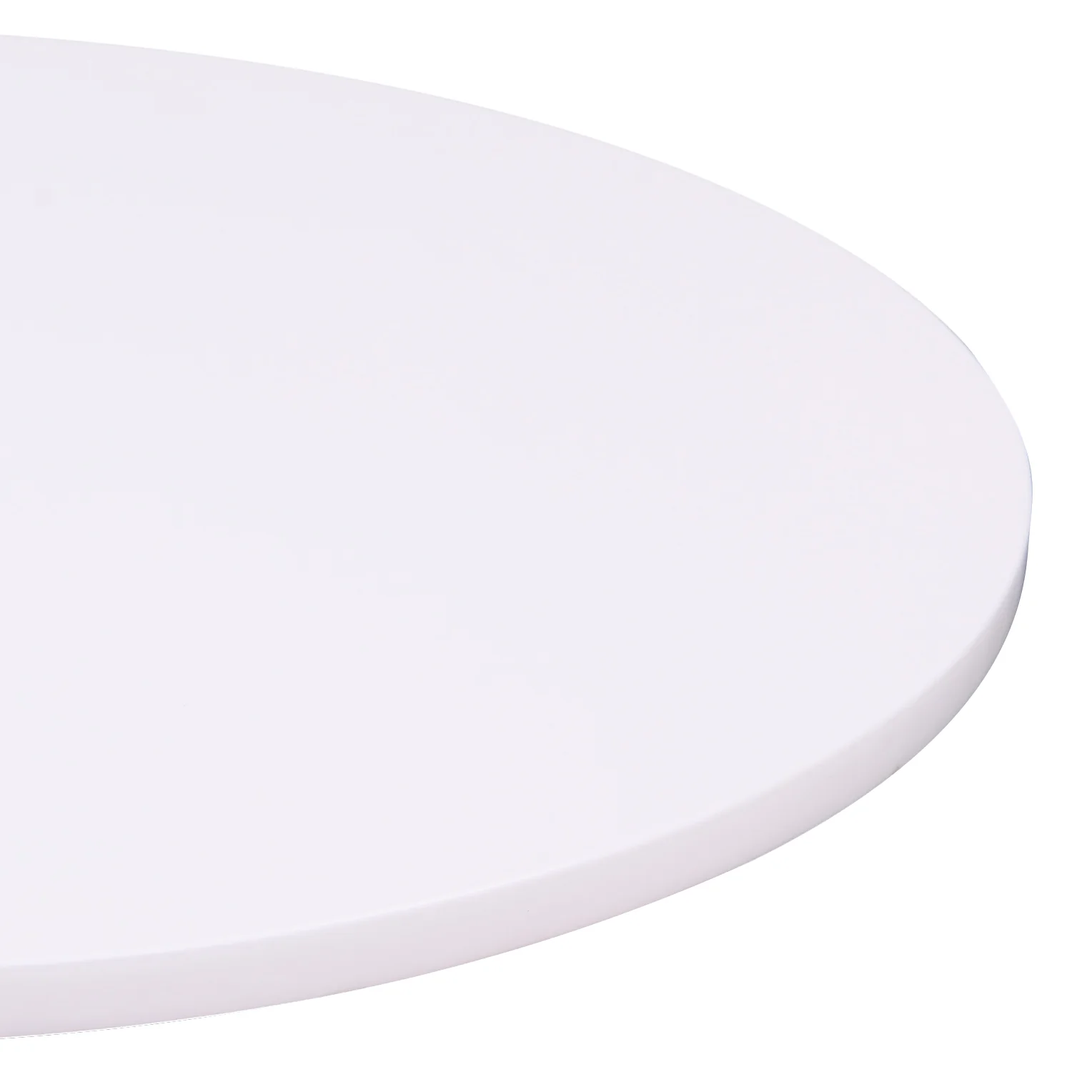 Bentley Adjustable Pub Table in White and Chrome Metal finish By Armen Living - Image 3
