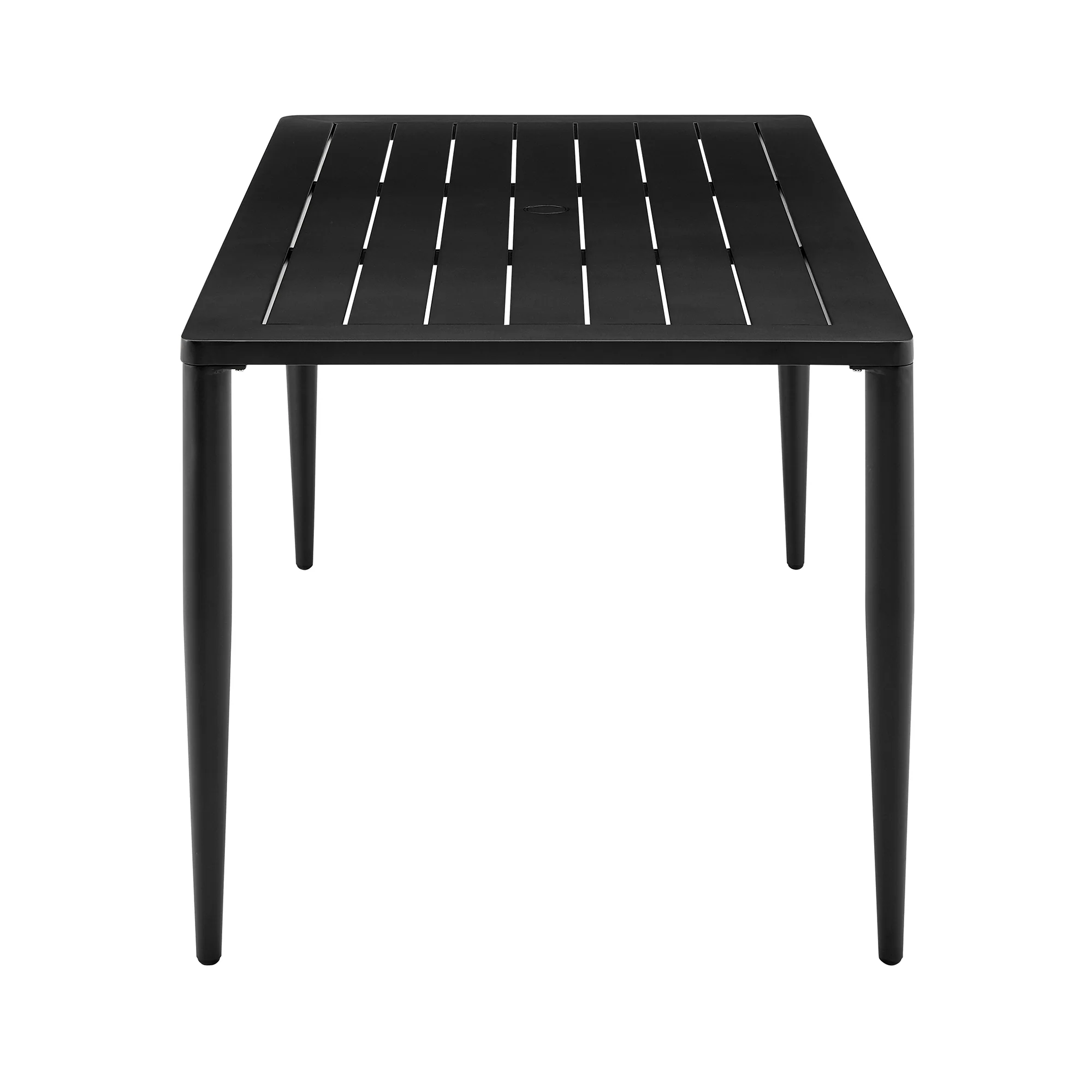 Beowulf Outdoor Patio Dining Table in Aluminum  By Armen Living - Image 5