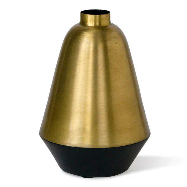 Berber 7.5"H Vase Set Of 2 By Gold Leaf Design Group - Image 2