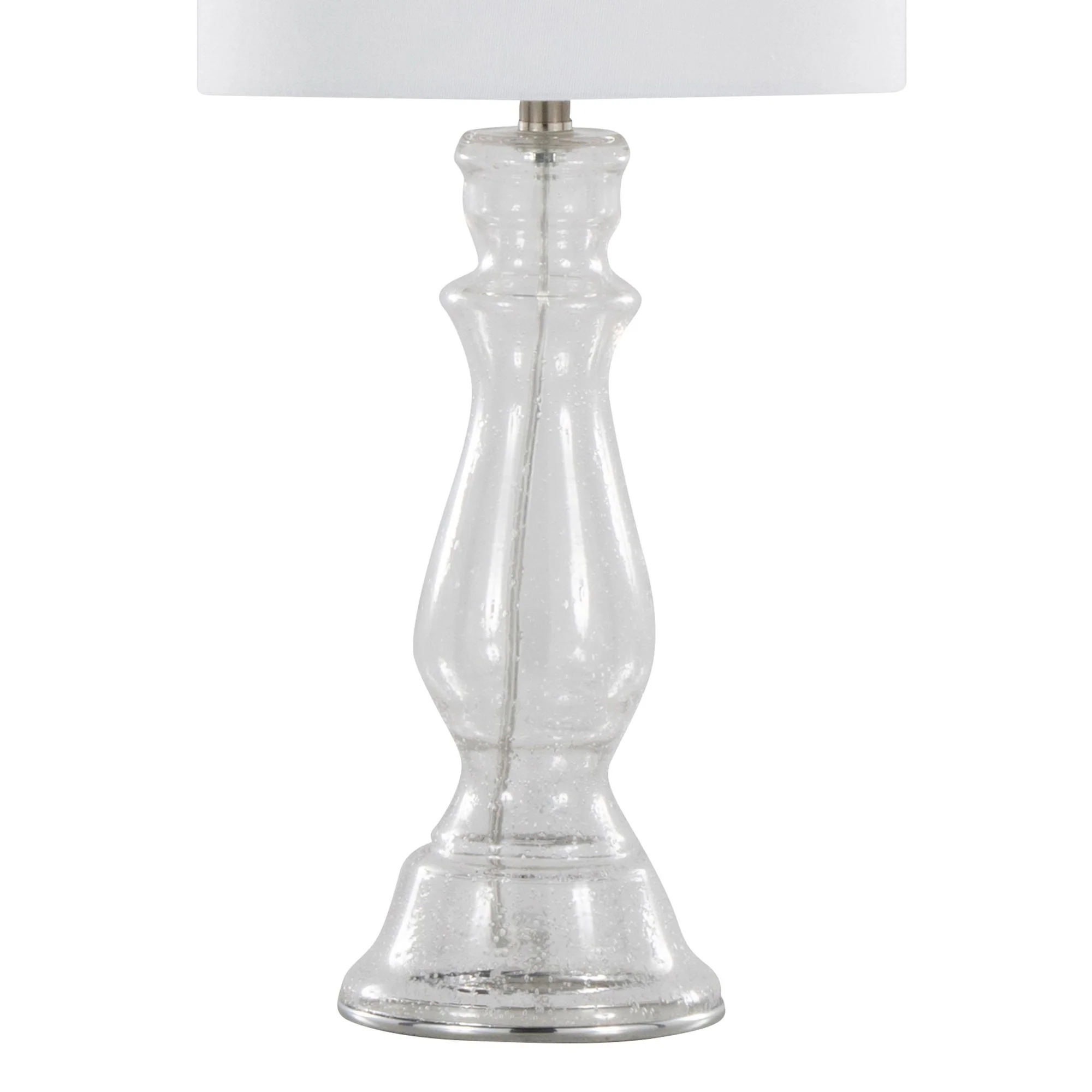 Bishop 24" Glass Table Lamp - Set of 2 By LumiSource - GTG25-BISHOP CLBNIW2 - Image 6