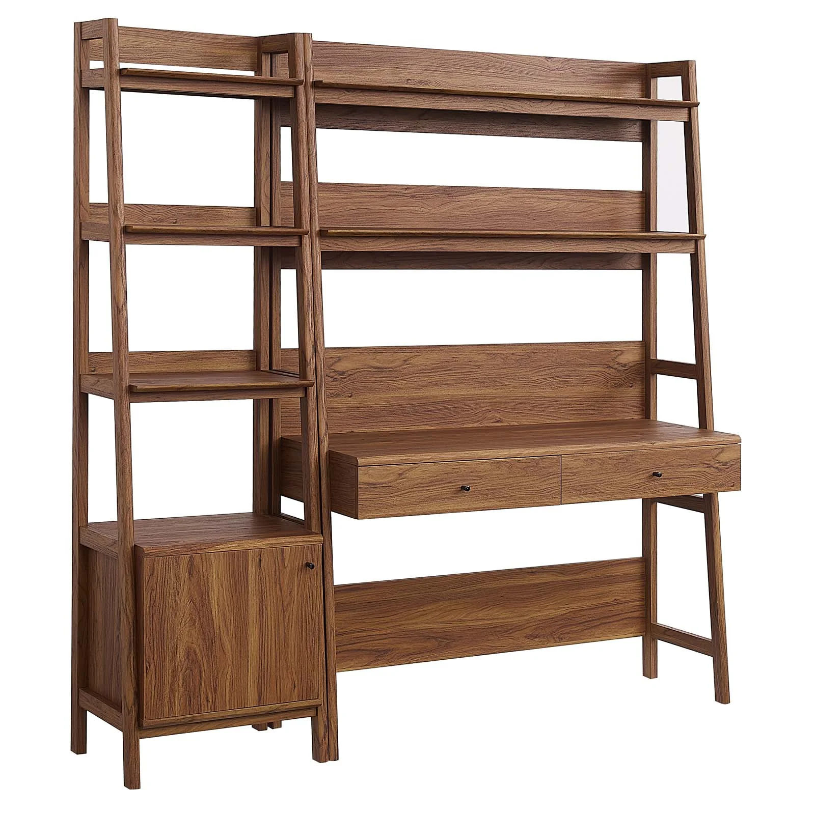 Bixby 2-Piece Wood Office Desk and Bookshelf By Modway - EEI-6111 - Image 6