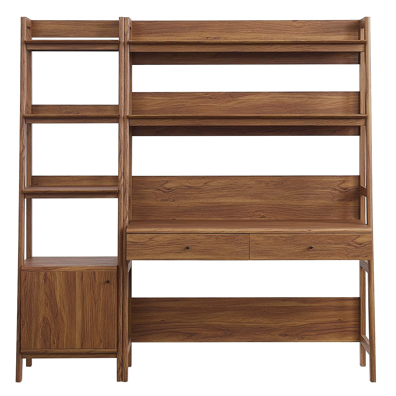 Bixby 2-Piece Wood Office Desk and Bookshelf By Modway - EEI-6111 - Image 7