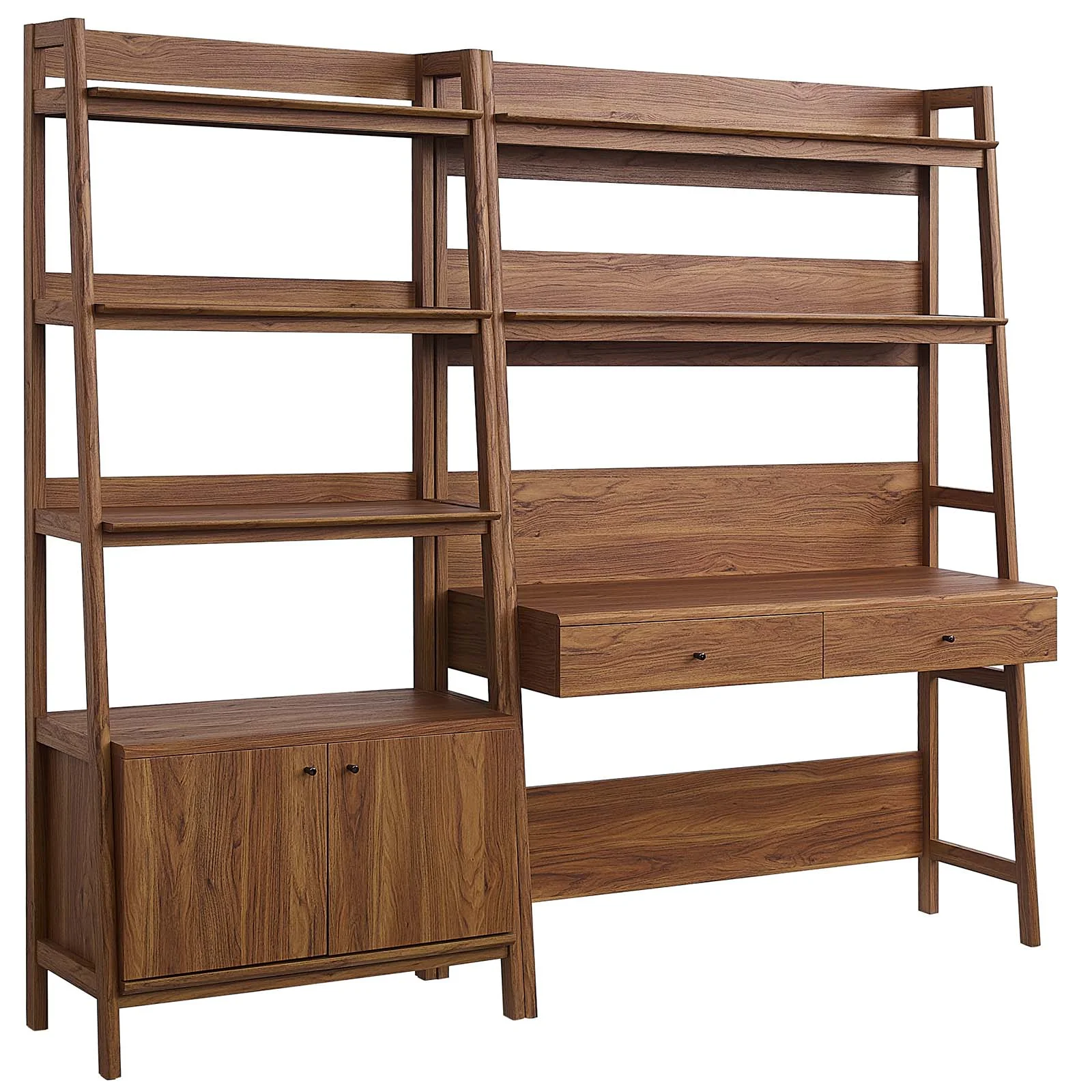 Bixby 2-Piece Wood Office Desk and Bookshelf By Modway - EEI-6112 - Image 6