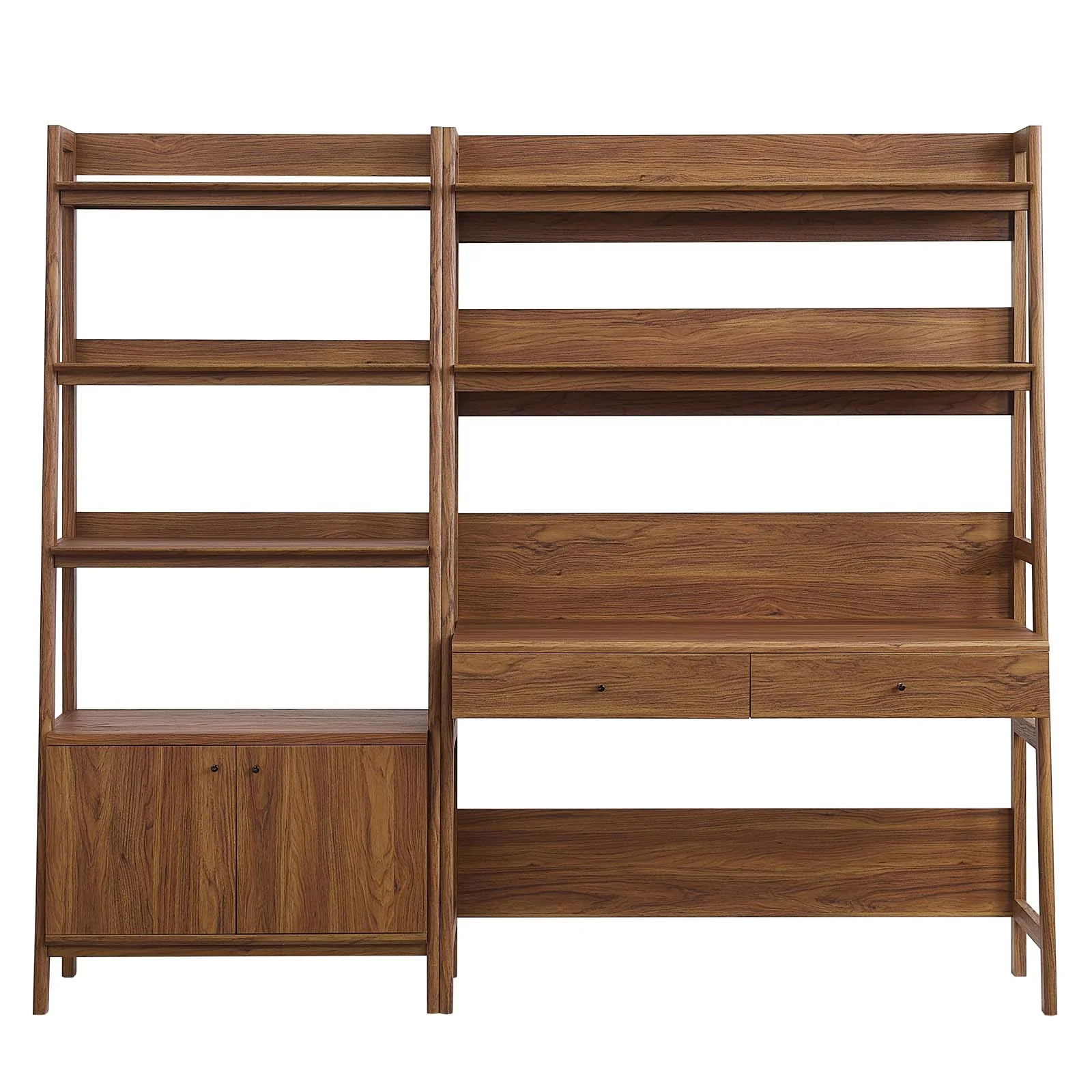 Bixby 2-Piece Wood Office Desk and Bookshelf By Modway - EEI-6112 - Image 7