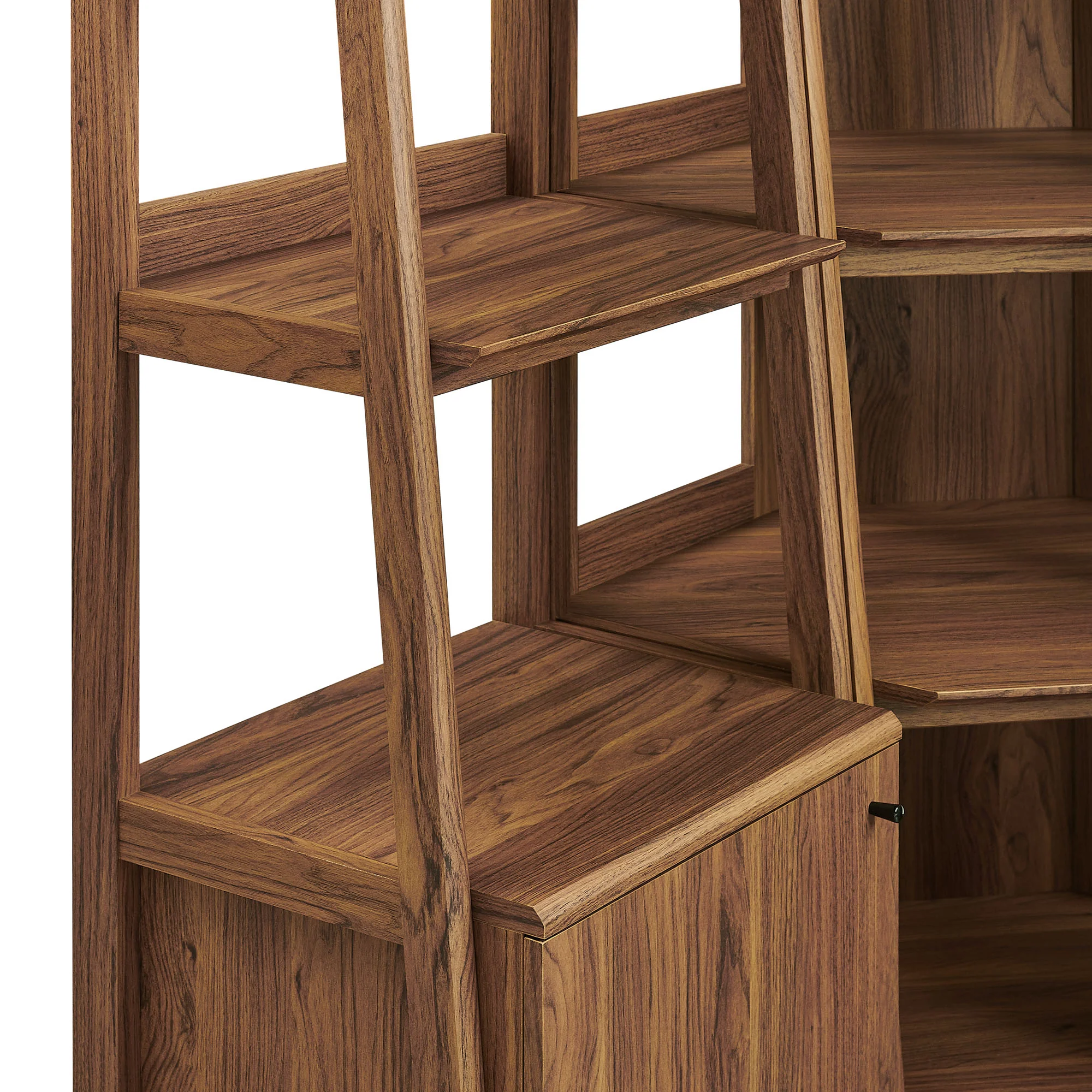 Bixby 3-piece Corner Bookshelf Set with Narrow Bookshelves by Modway - Image 13