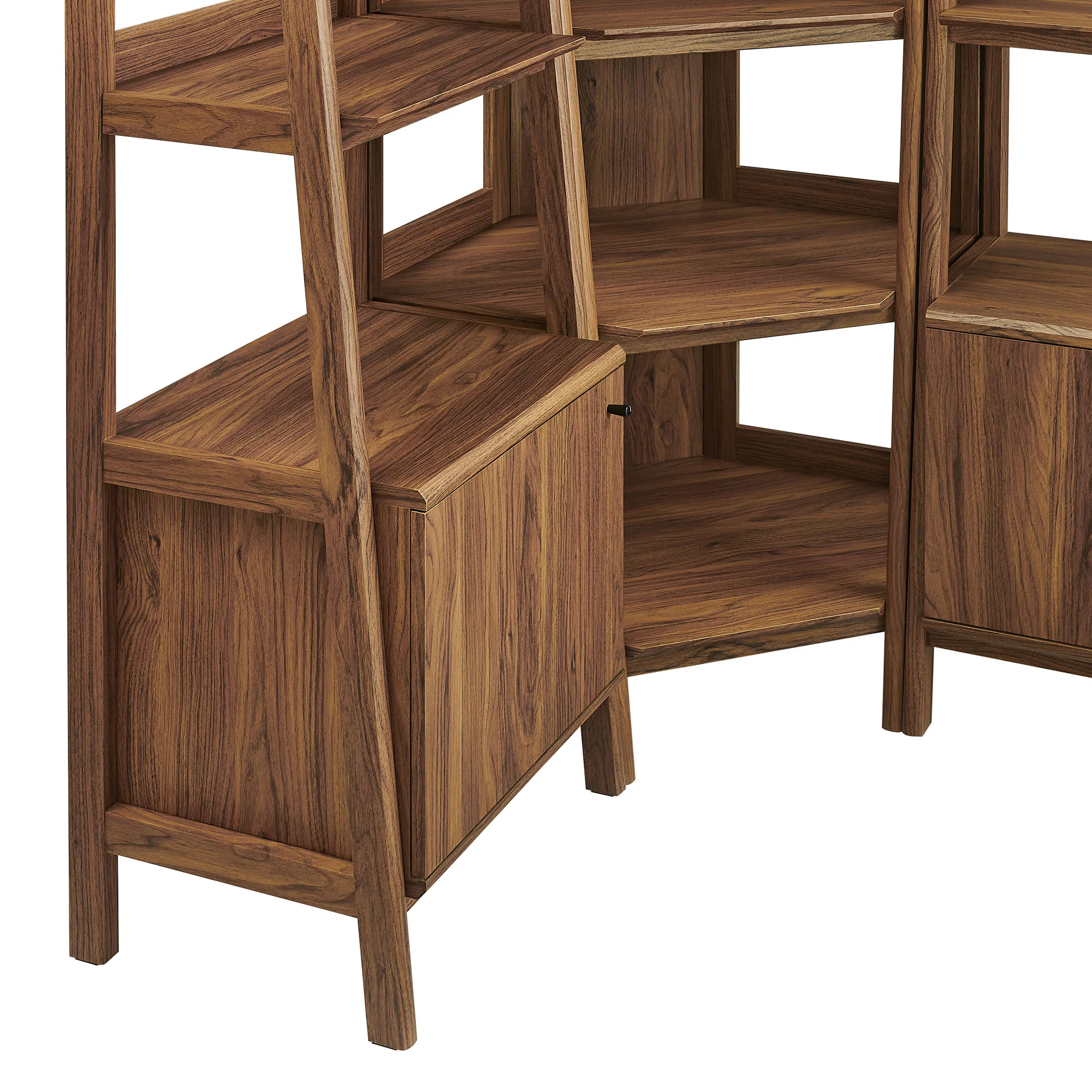Bixby 3 Piece Corner Bookshelf Set With Wide and Narrow Bookshelves by Modway - Image 12