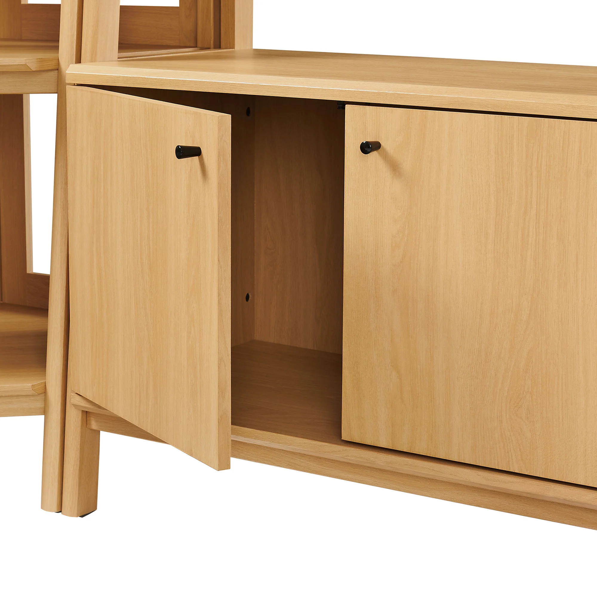 Bixby 3-Piece Corner Bookshelf Set with Wide Bookshelves by Modway - Image 6
