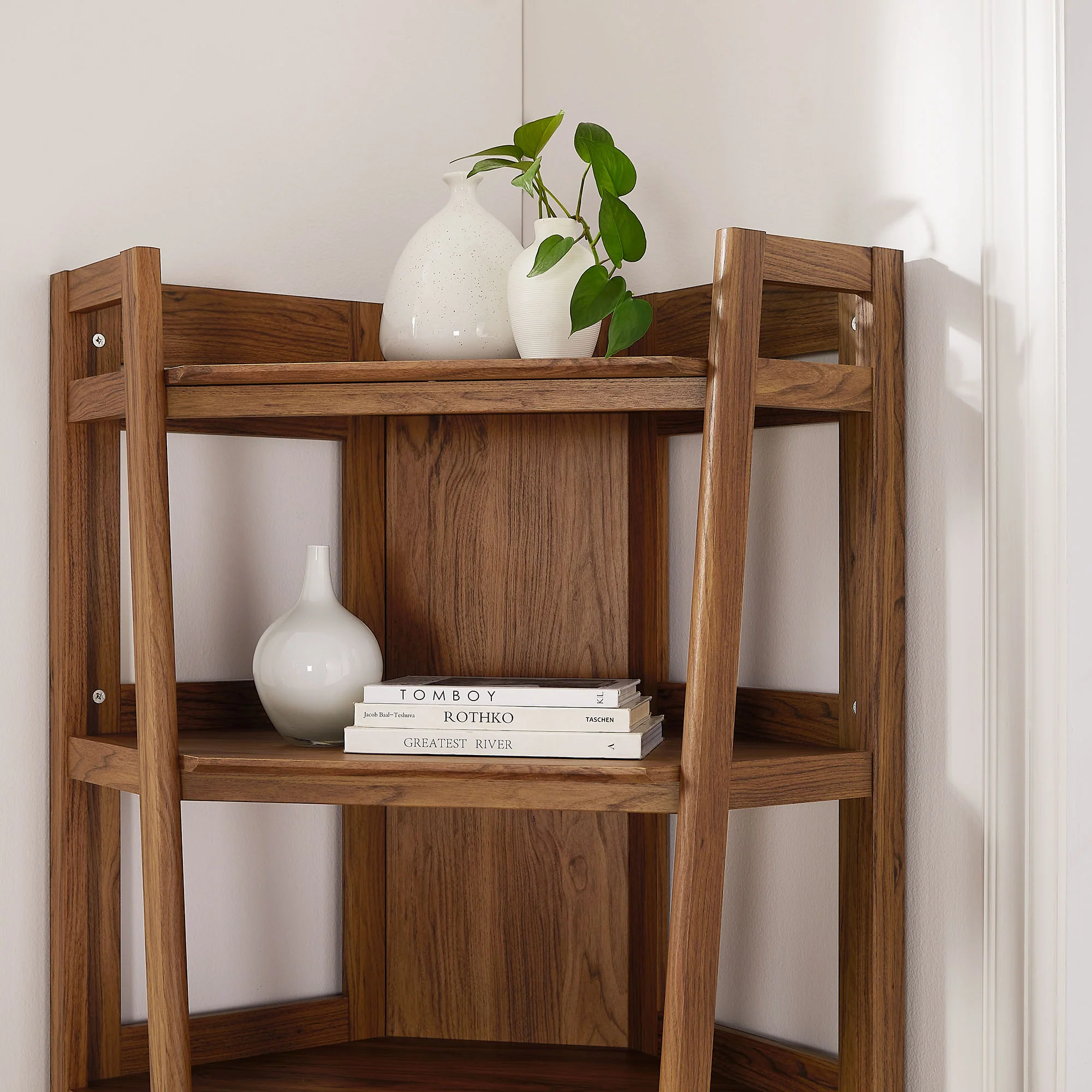Bixby 71 Inch Corner Bookshelf by Modway - Image 11