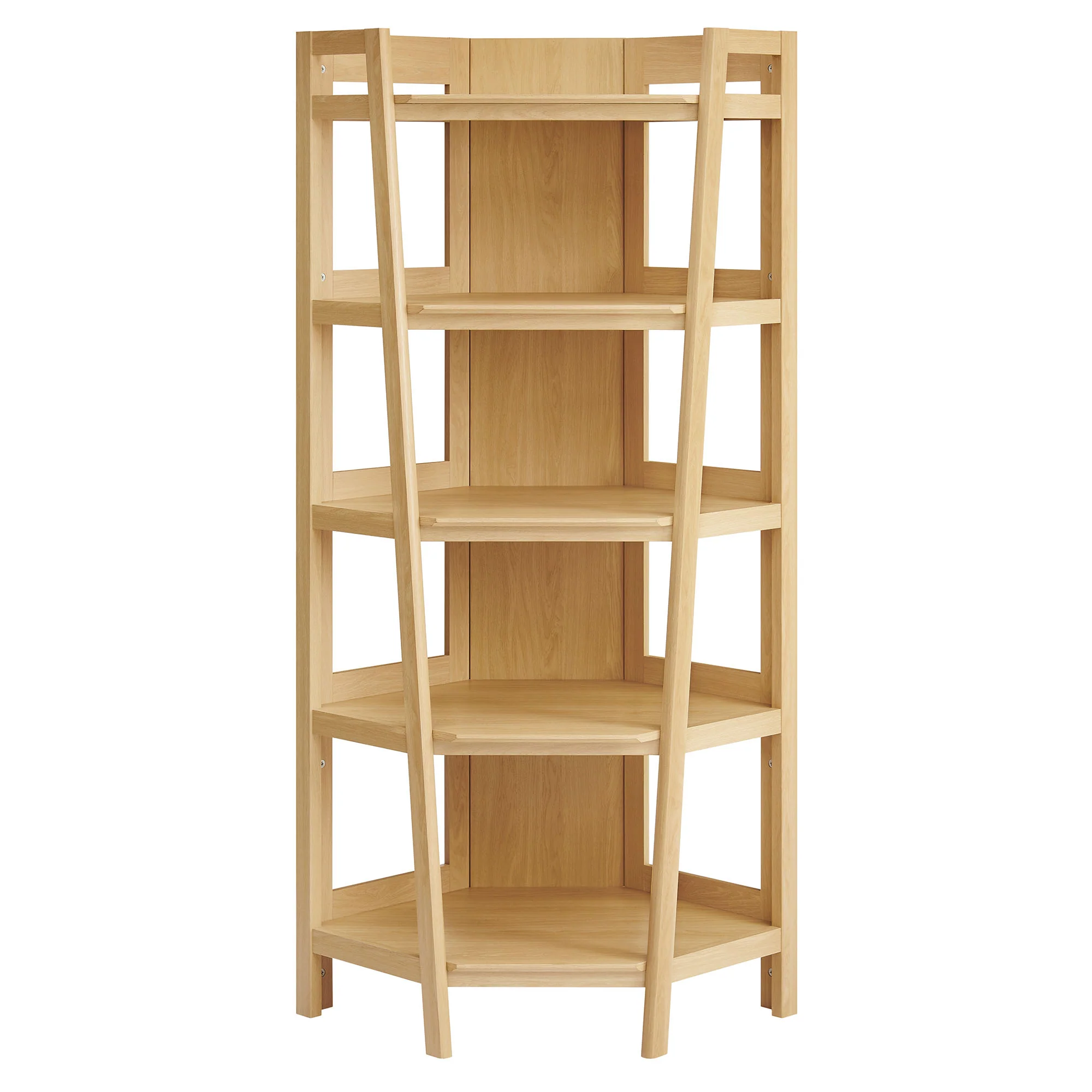 Bixby 71 Inch Corner Bookshelf by Modway - Image 3