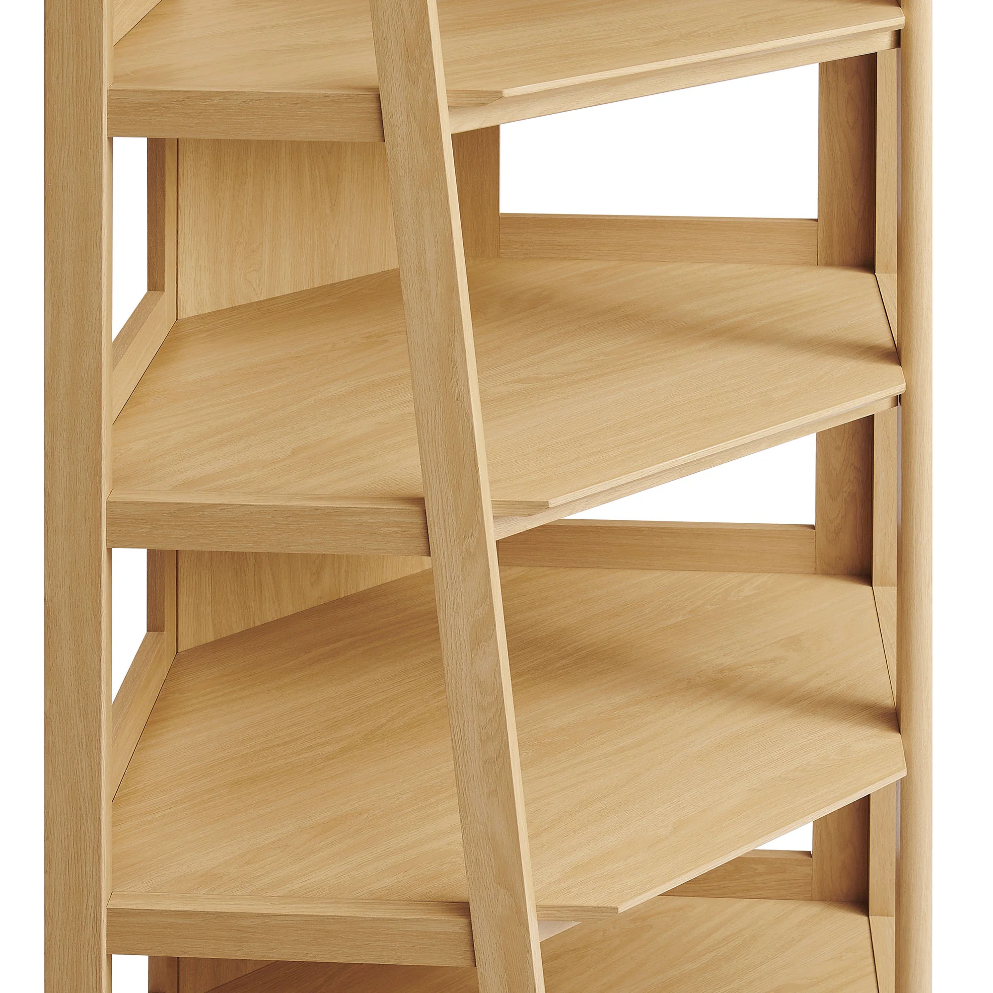 Bixby 71 Inch Corner Bookshelf by Modway - Image 4
