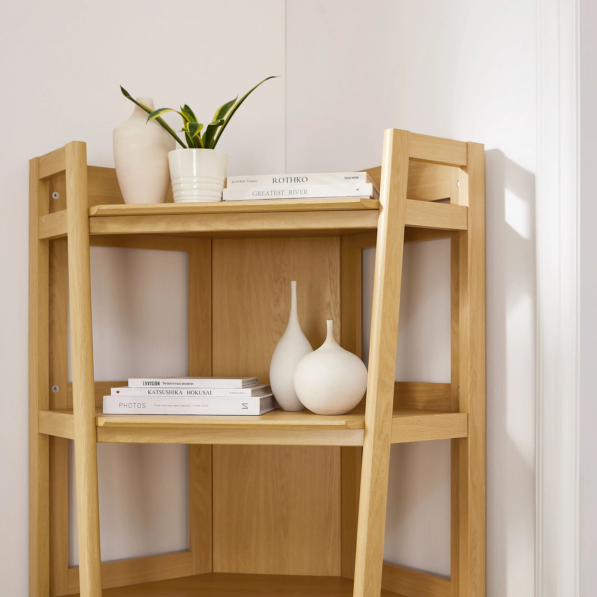 Bixby 71 Inch Corner Bookshelf by Modway - Image 5