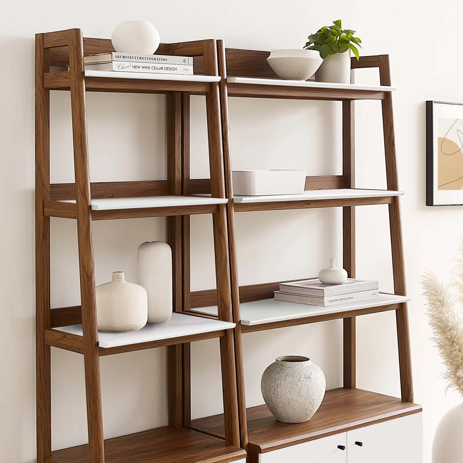Bixby Wood Bookshelves - Set of 2 By Modway - EEI-6113 - Image 13