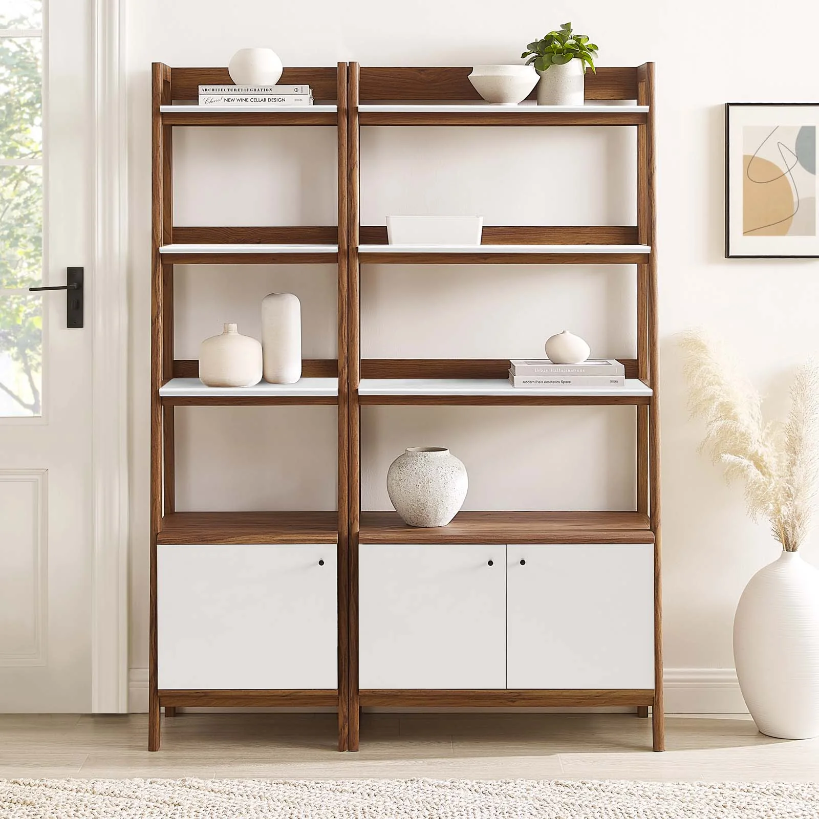 Bixby Wood Bookshelves - Set of 2 By Modway - EEI-6113 - Image 14