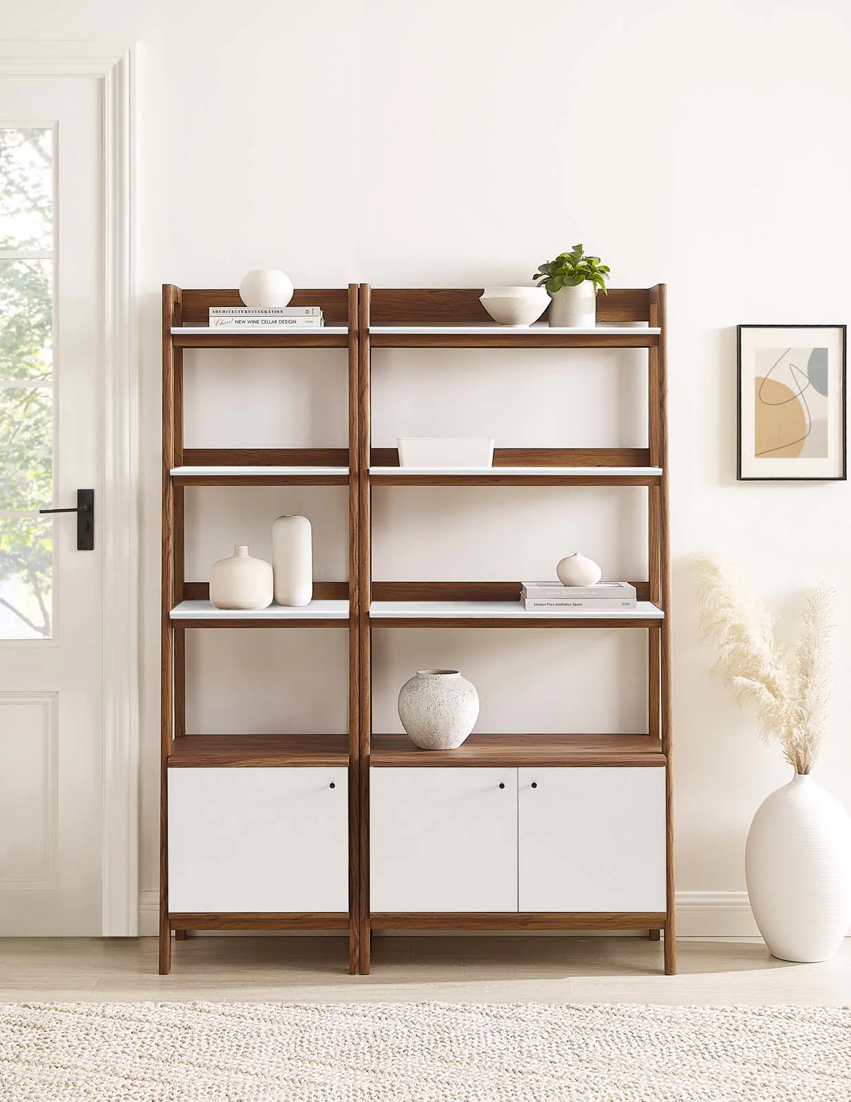 Bixby Wood Bookshelves - Set of 2 By Modway - EEI-6113 - Image 15