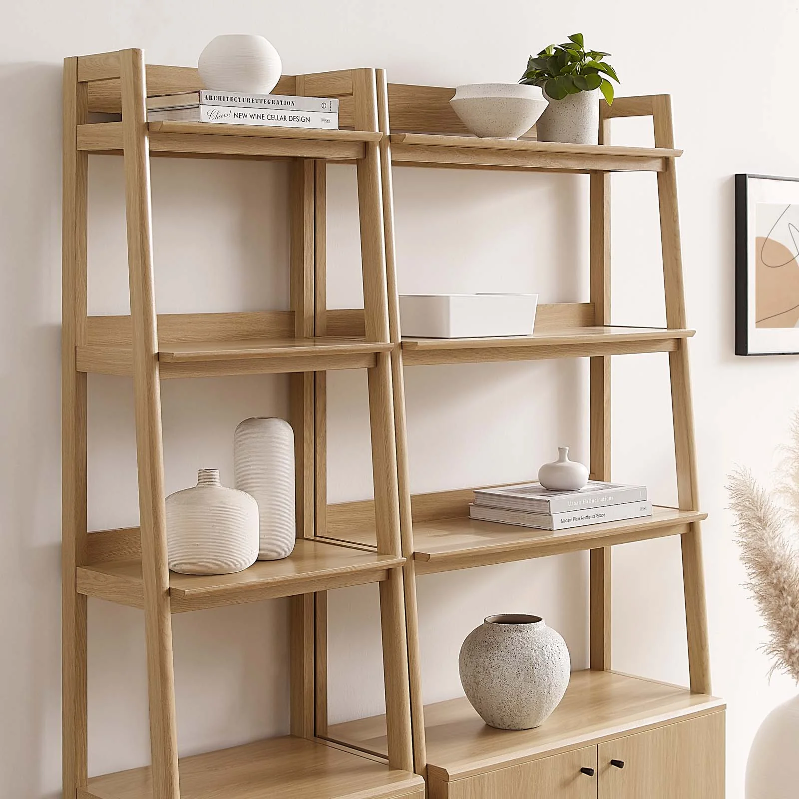 Bixby Wood Bookshelves - Set of 2 By Modway - EEI-6113 - Image 4