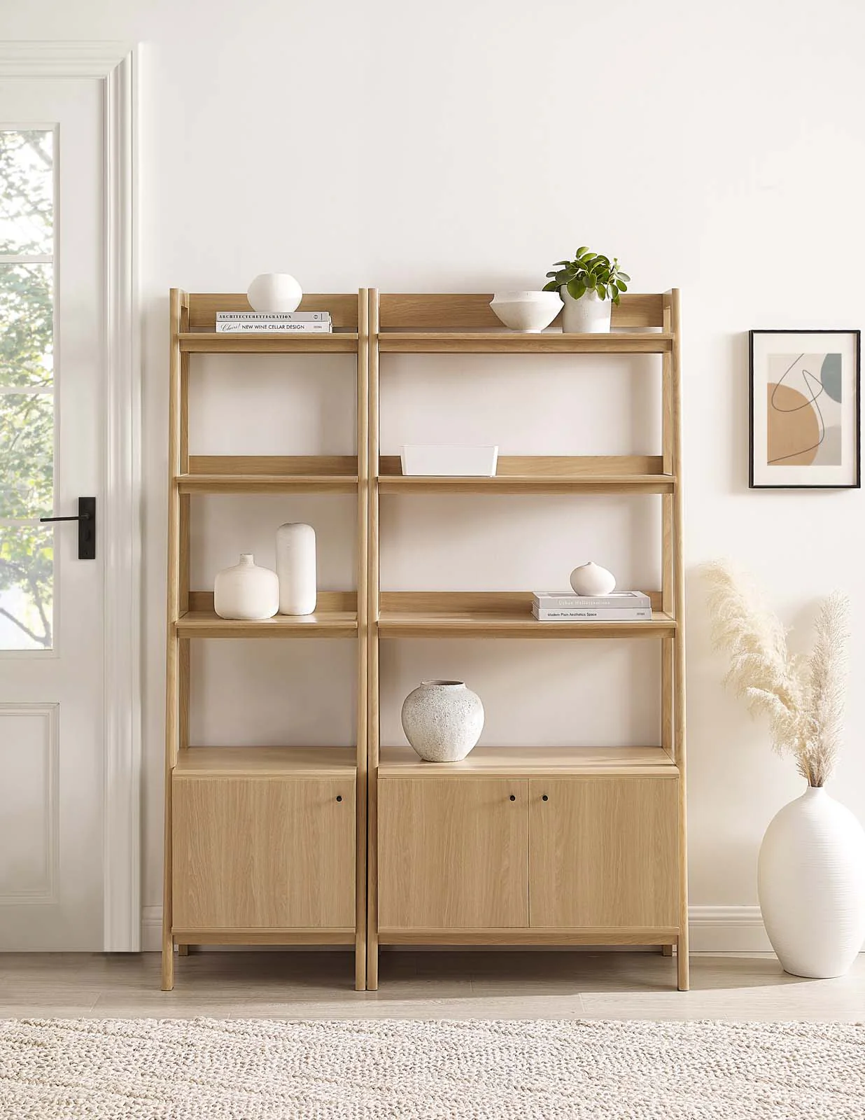 Bixby Wood Bookshelves - Set of 2 By Modway - EEI-6113 - Image 5
