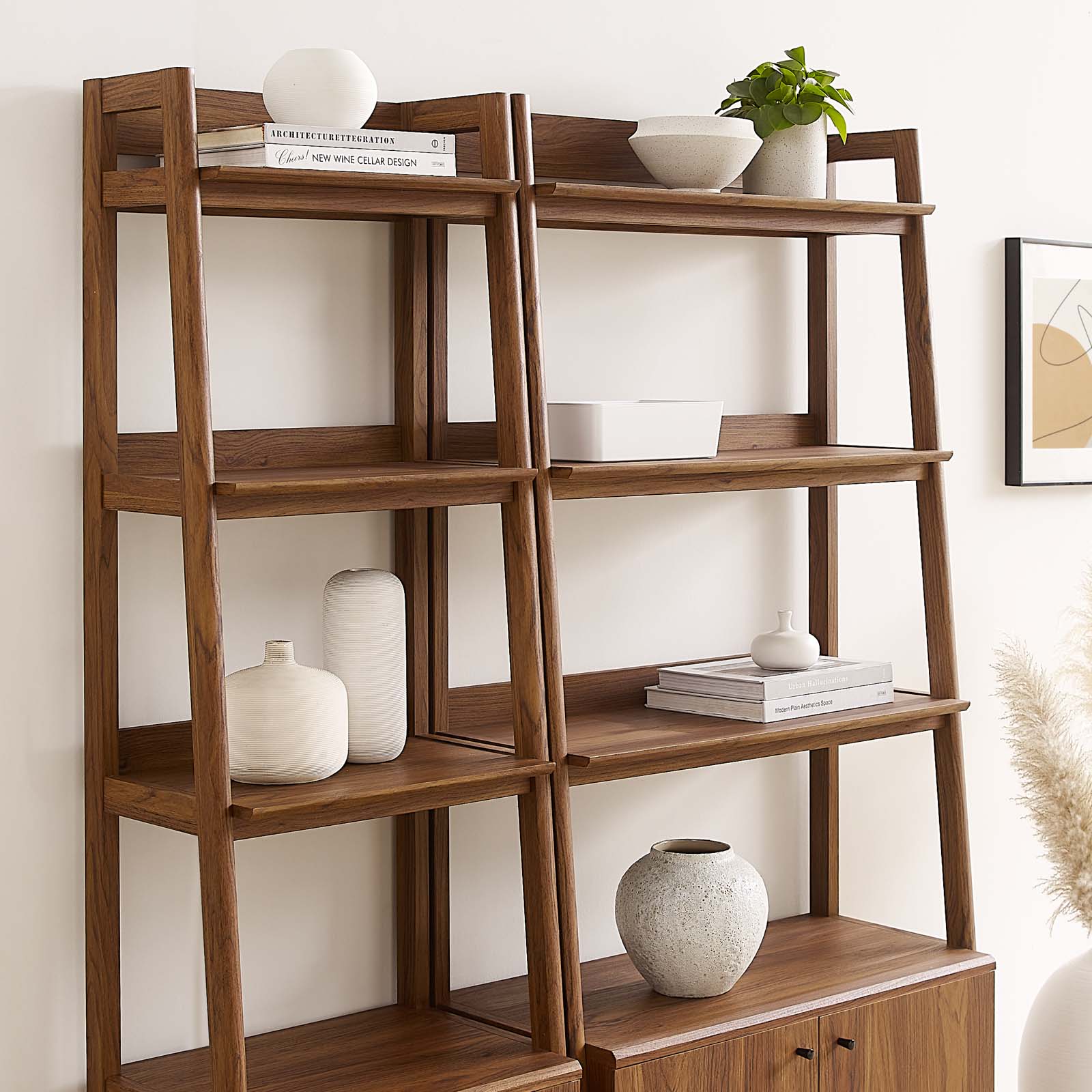 Bixby Wood Bookshelves - Set of 2 By Modway - EEI-6113 - Image 8