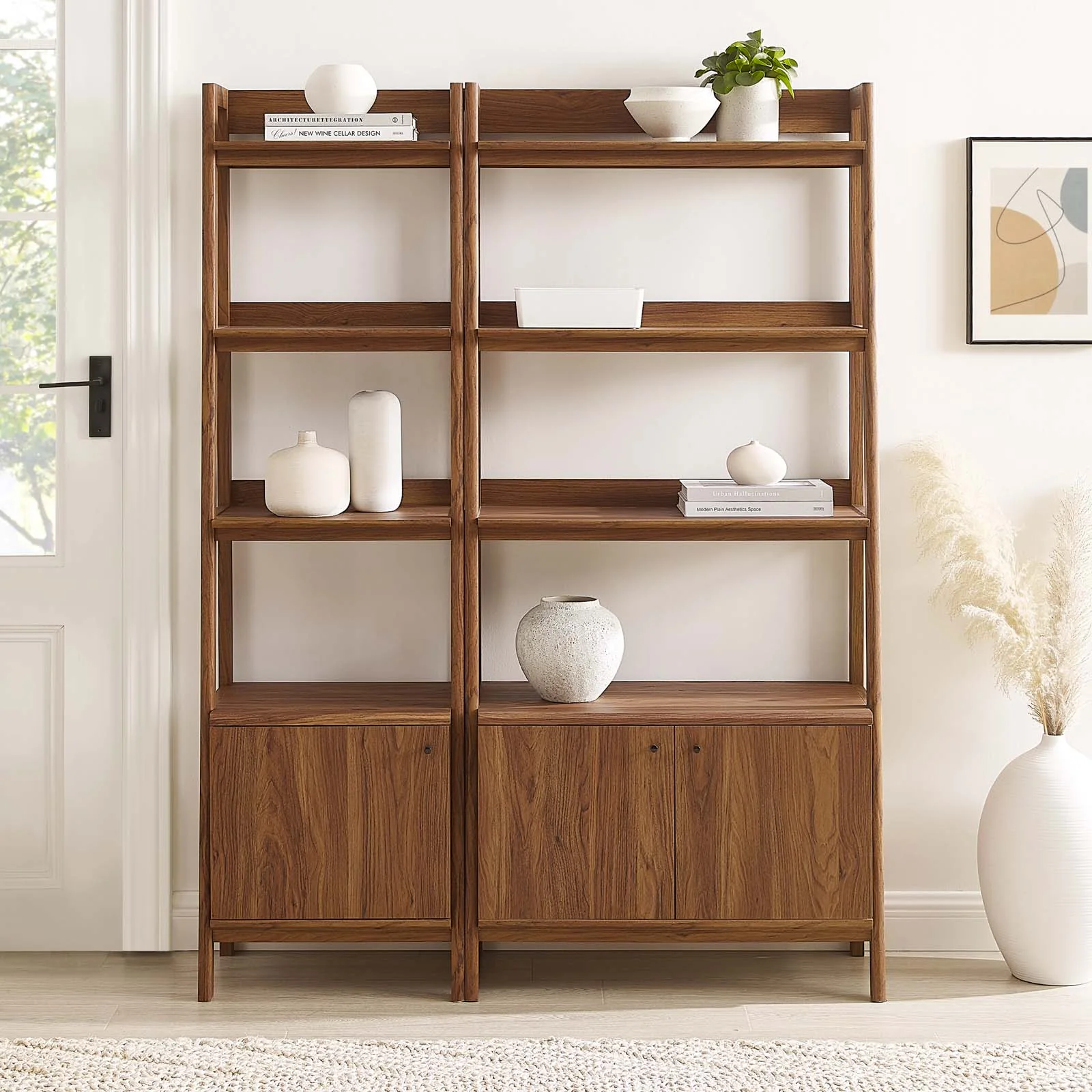 Bixby Wood Bookshelves - Set of 2 By Modway - EEI-6113 - Image 9