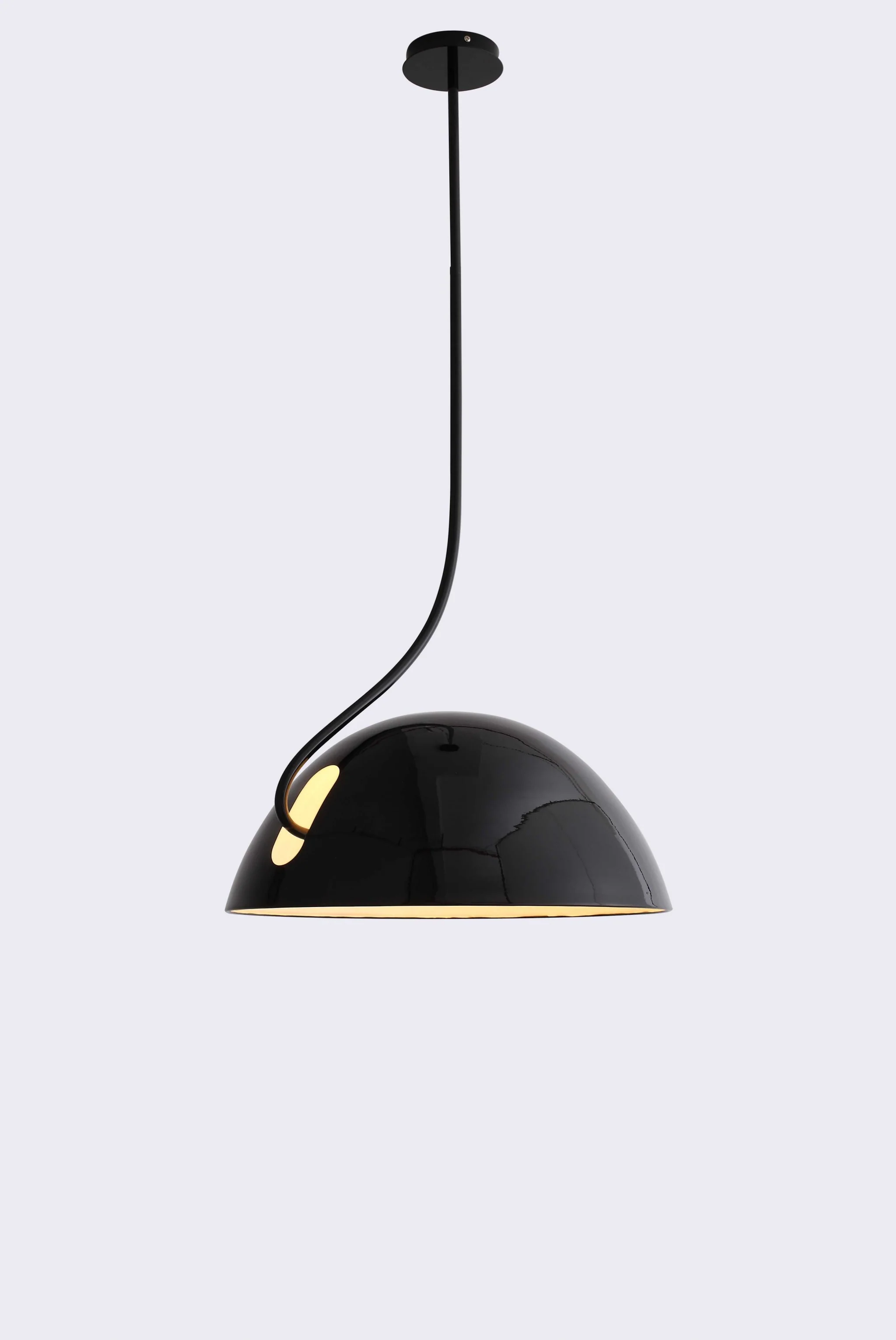 Black Aluminum Pendant Lamp - Image 2