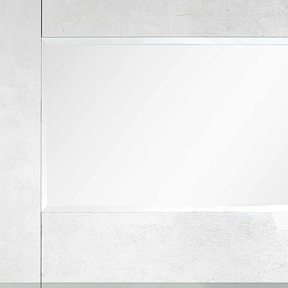 Black And Silver Mirrored Wood And Glass Console Table With Two Drawers By Homeroots - Image 8