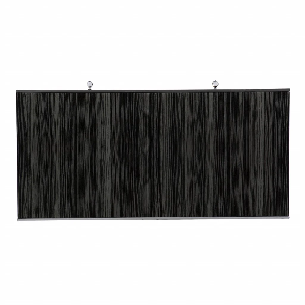 Black And Silver Writing Desk By Homeroots - Image 8