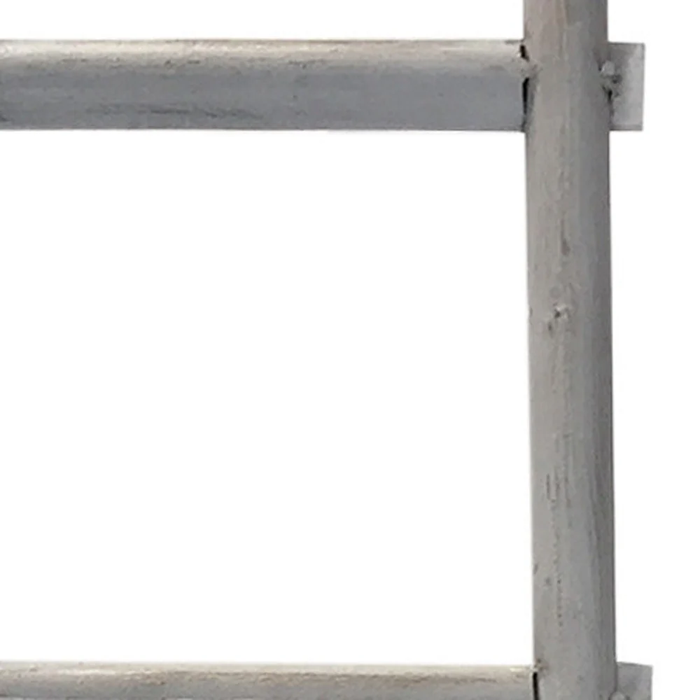 Black and White Fabric Folding Three Panel Screen Room Divider By Homeroots - Image 3