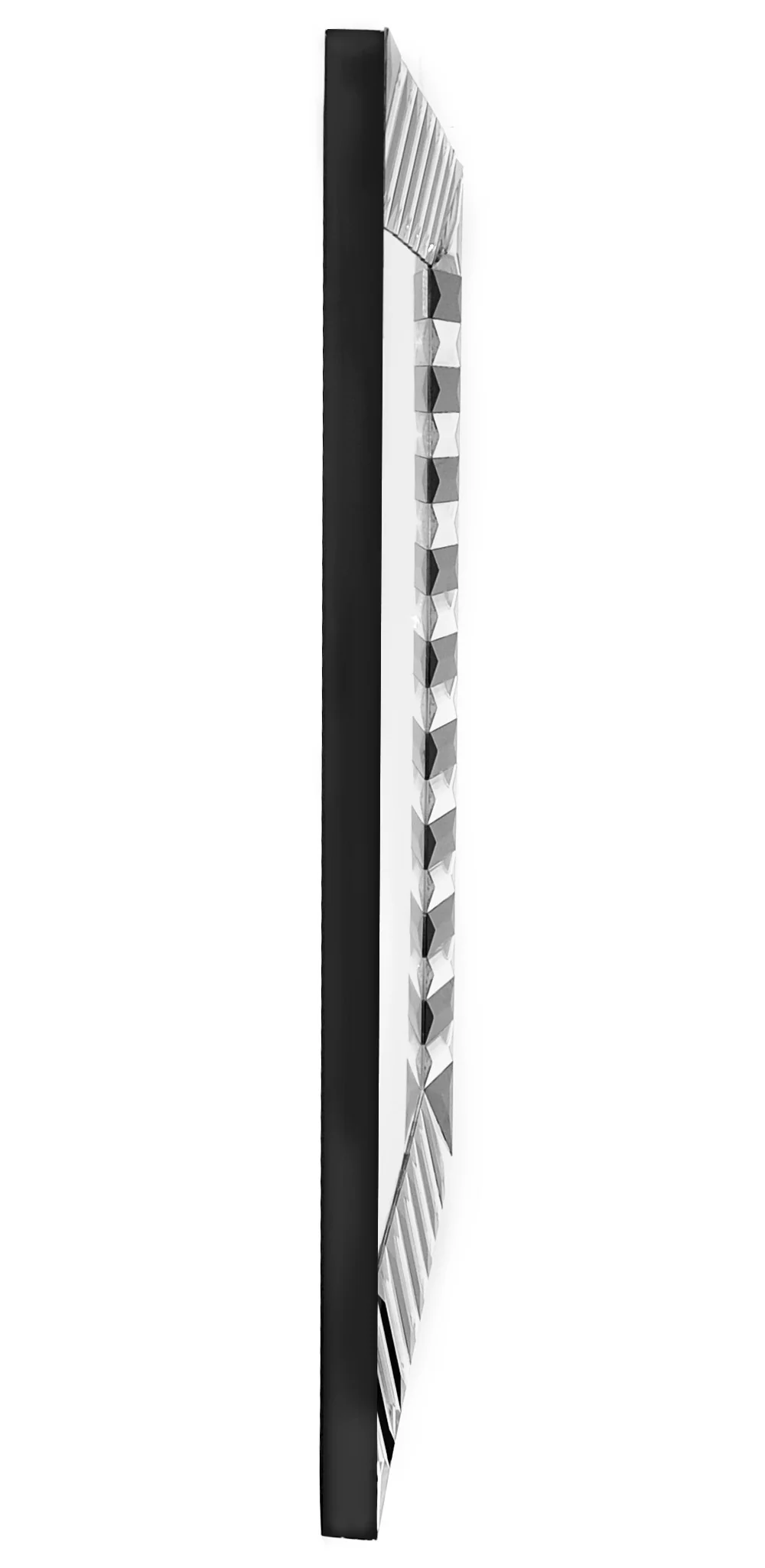 Black and White Striped Mirror By Homeroots - Image 6