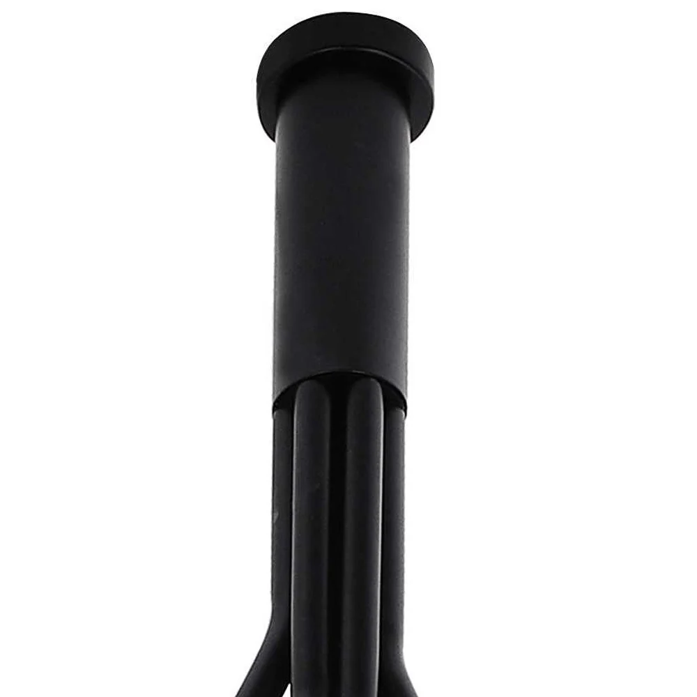 Black Carbon Steel Pendant Lamp By Homeroots - Image 5