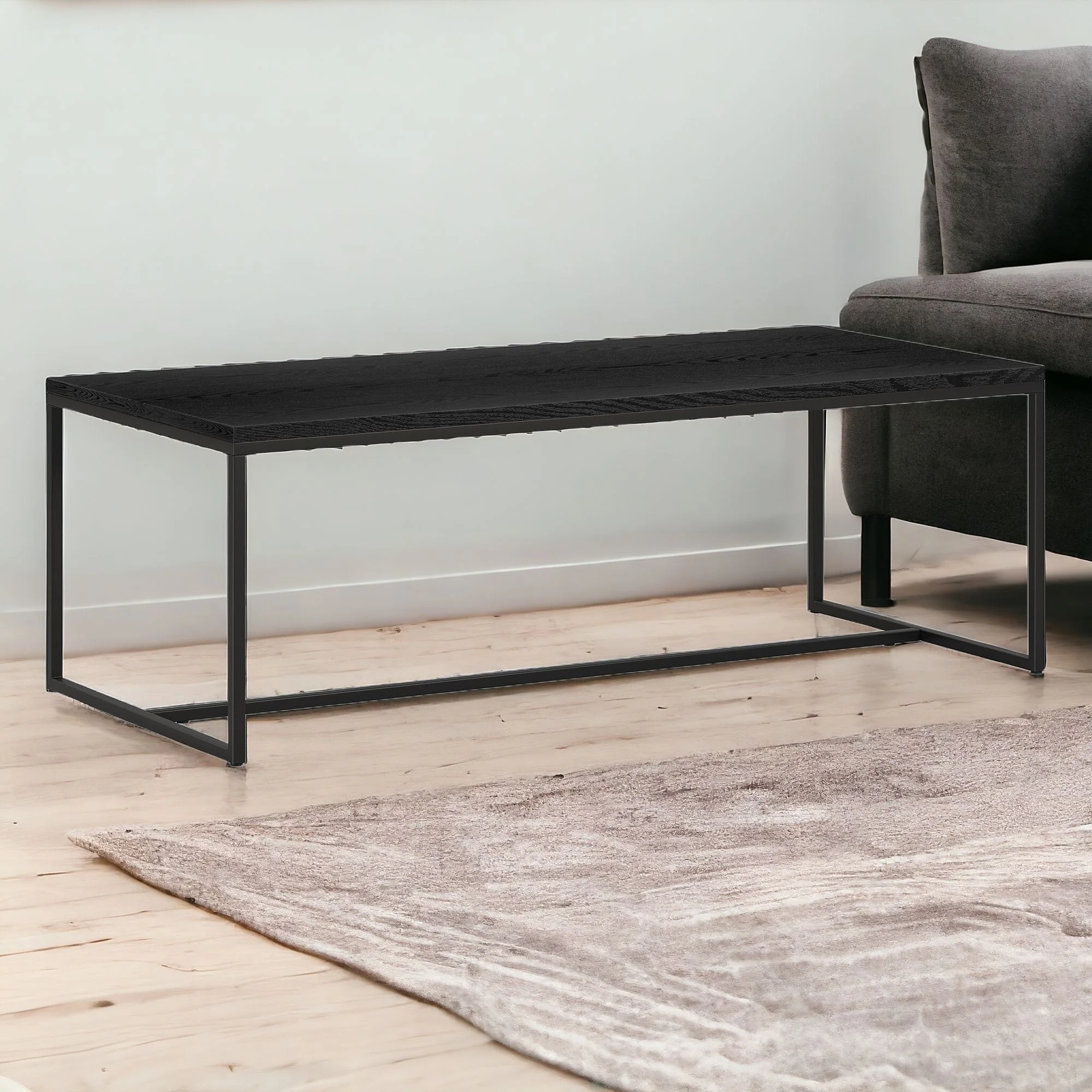 Black Coffee Table By Homeroots - Image 3