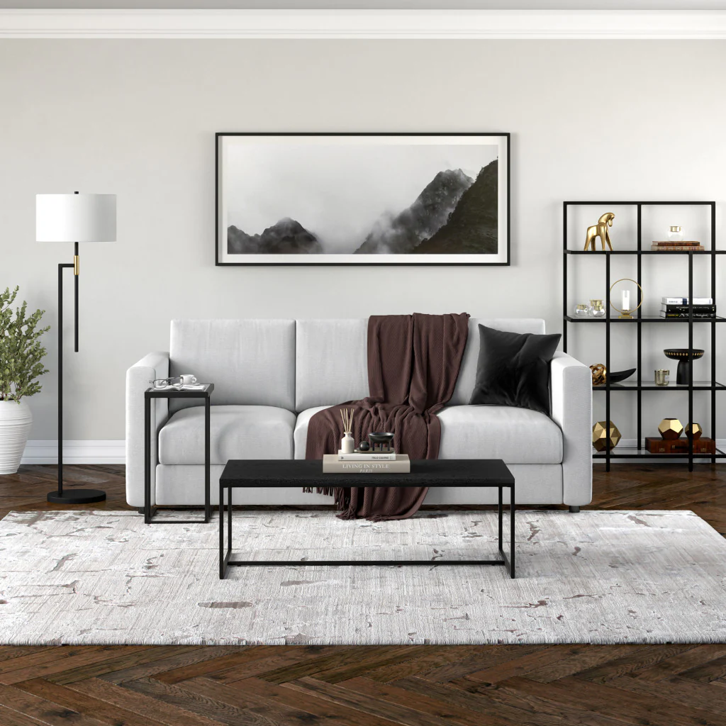Black Coffee Table By Homeroots - Image 6