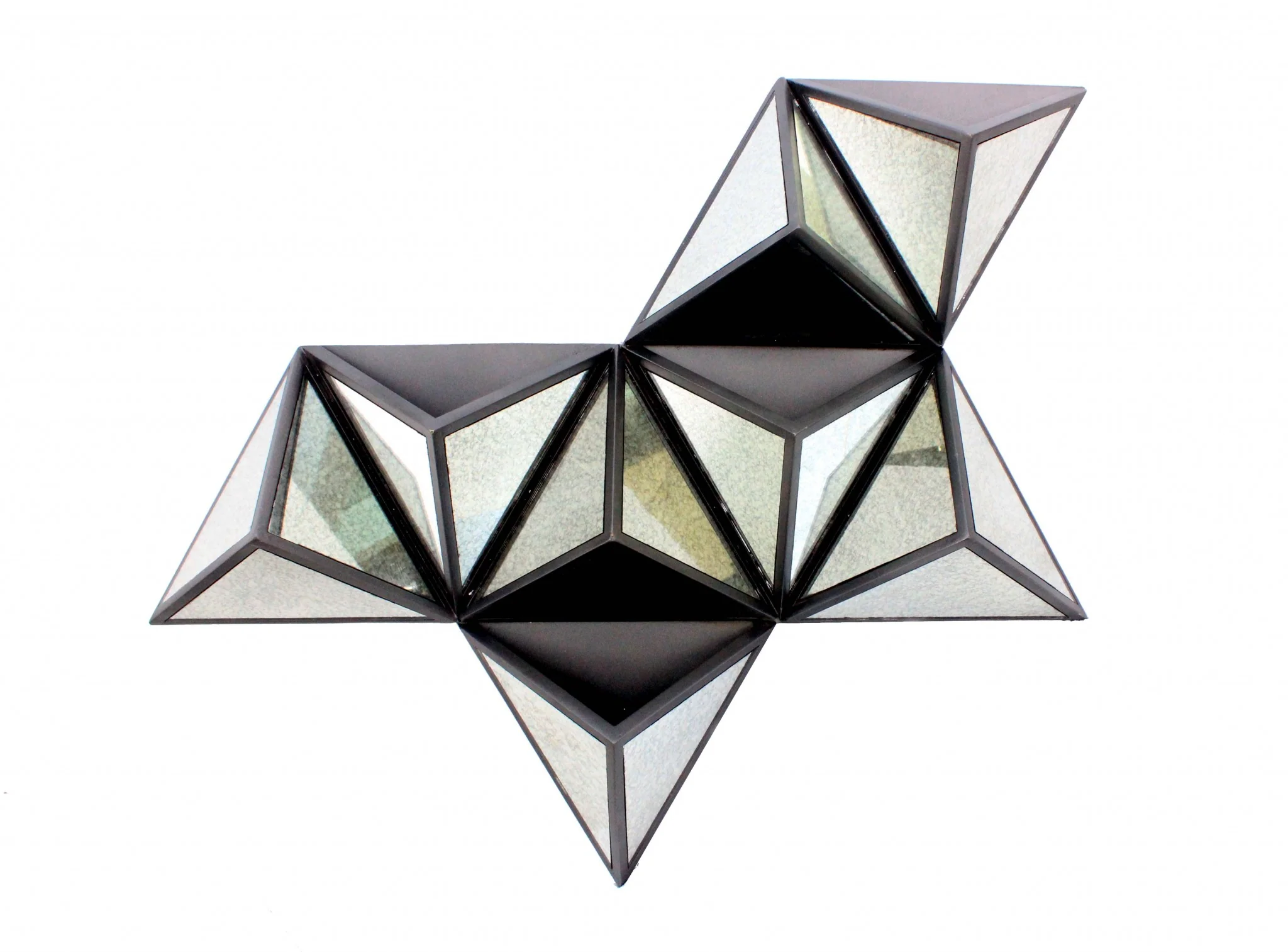 Black Diamante Wooden - Wall Decor By Homeroots - Image 2