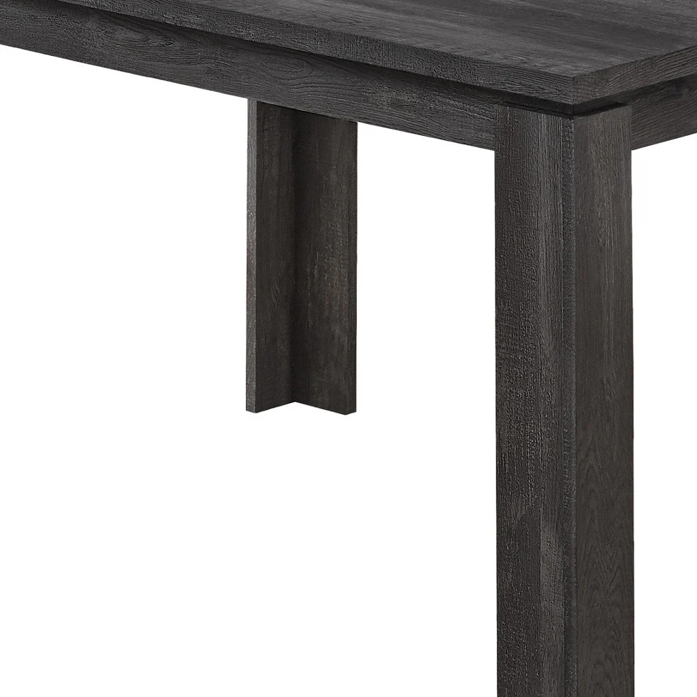 Black Dining Table By Homeroots - Image 3