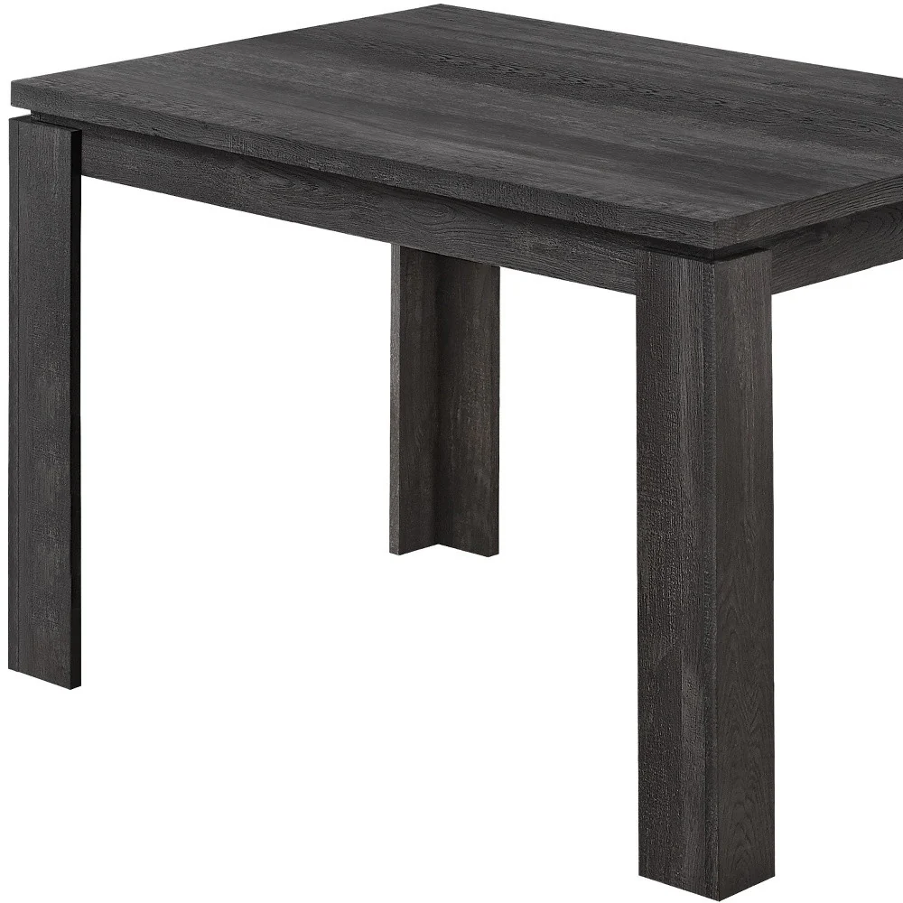 Black Dining Table By Homeroots - Image 4