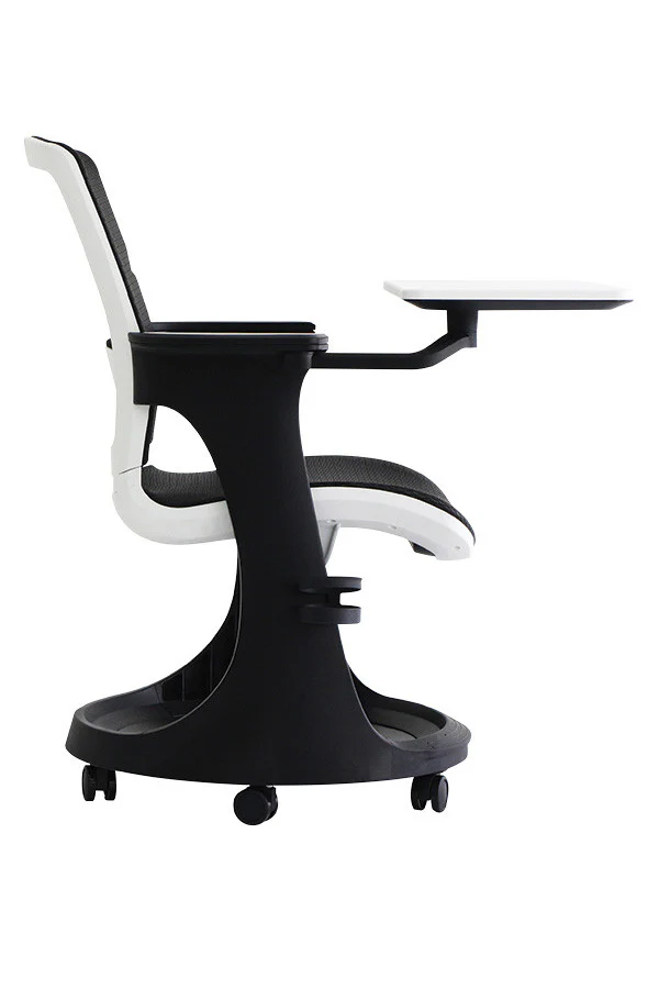 Black Elastic Mesh Seat and Back Chair By Homeroots - Image 3