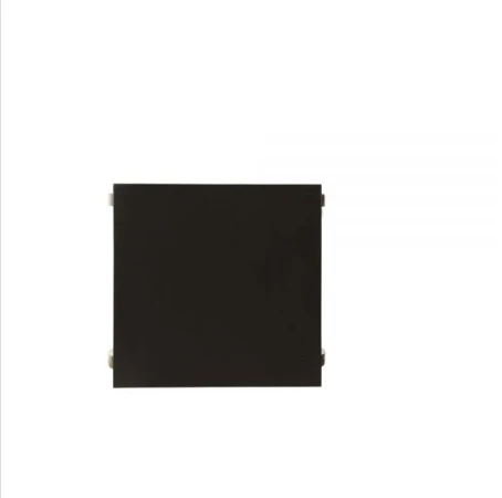 Black Finish Bow Leg Square End Table By Homeroots - Image 4