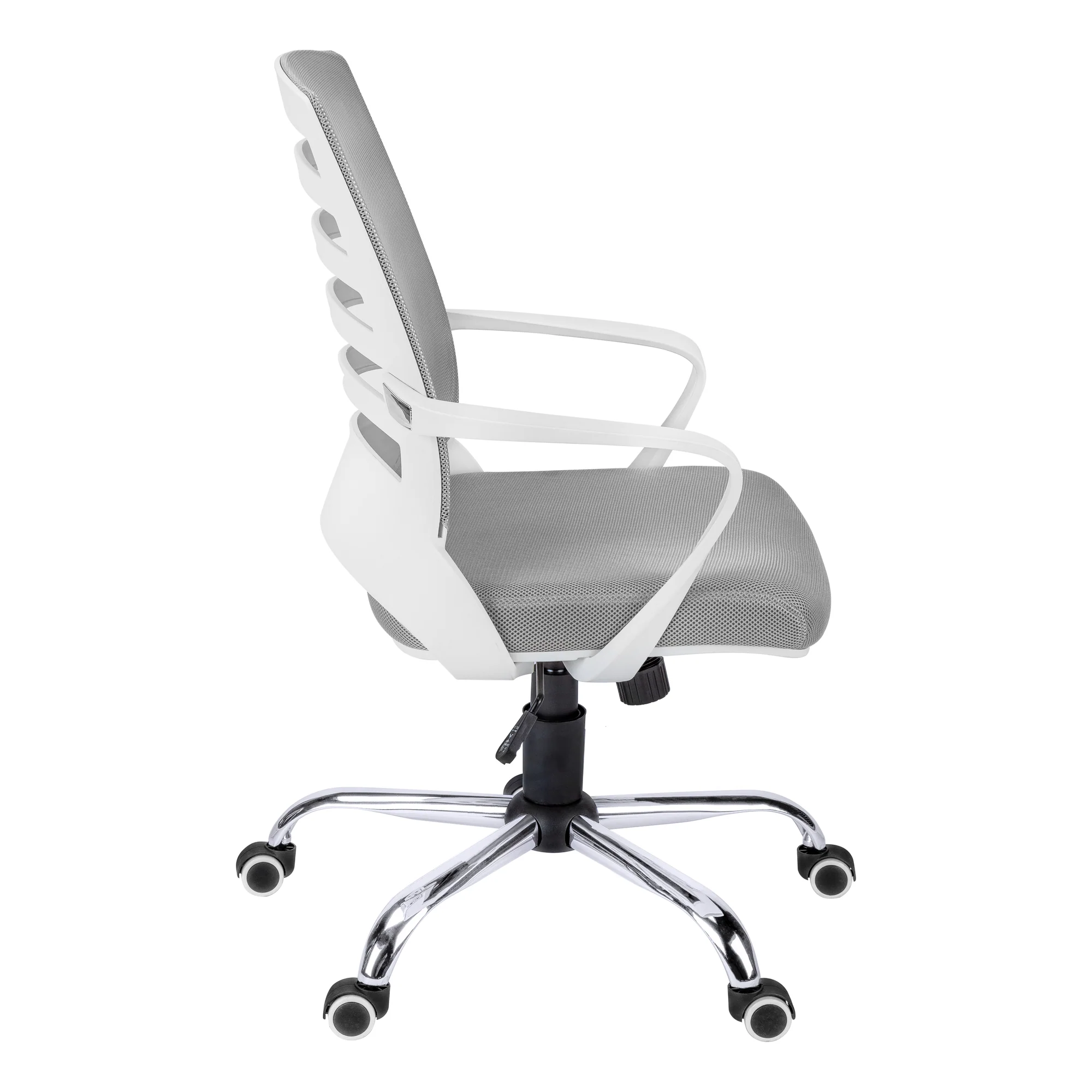 Black Foam Metal Nylon Multi Position Office Chair By Homeroots - 333420 - Image 6