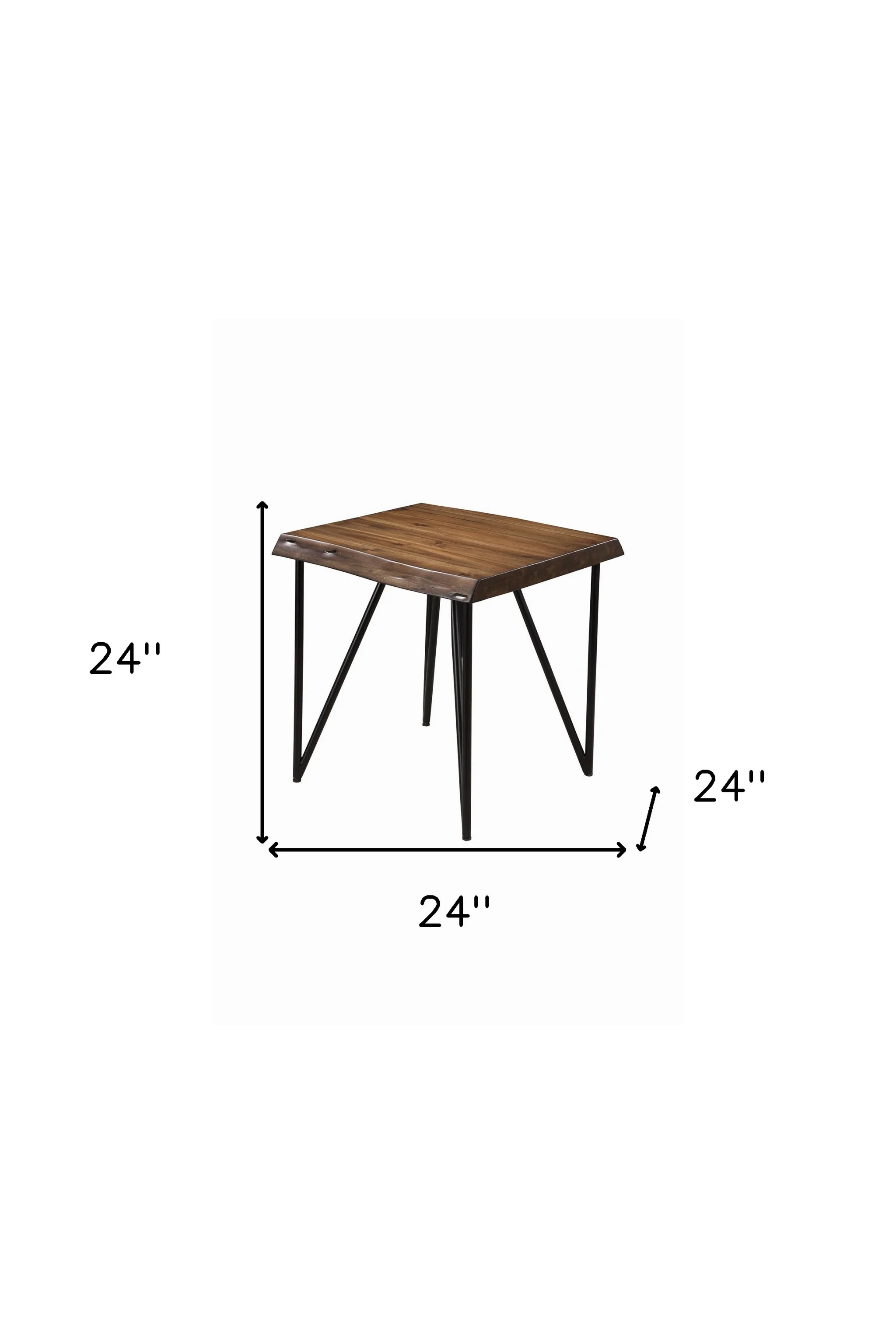 Black Glass And Steel Coffee Table With Three Shelves By Homeroots - Image 23