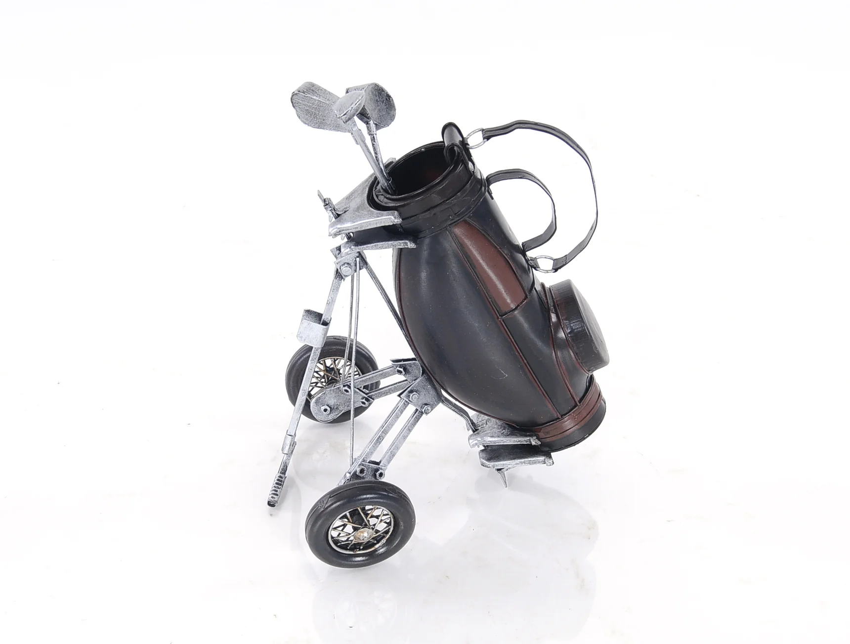 Black Golf Bag By Homeroots - Image 2
