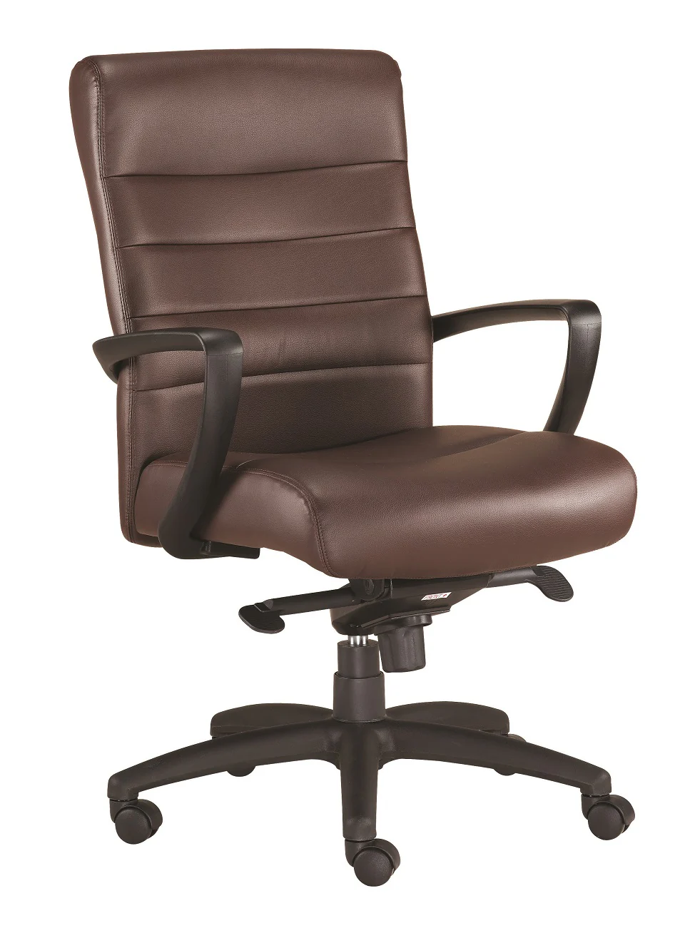 Black Leather Chair By Homeroots - 372378 - Image 6