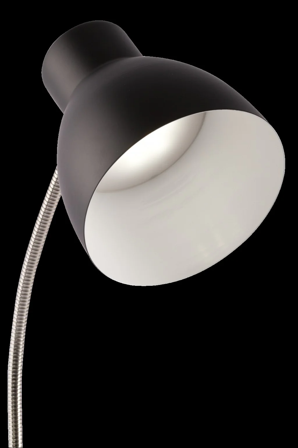 Black Matte and Silver LED Adjustable Desk Lamp By Homeroots - Image 4