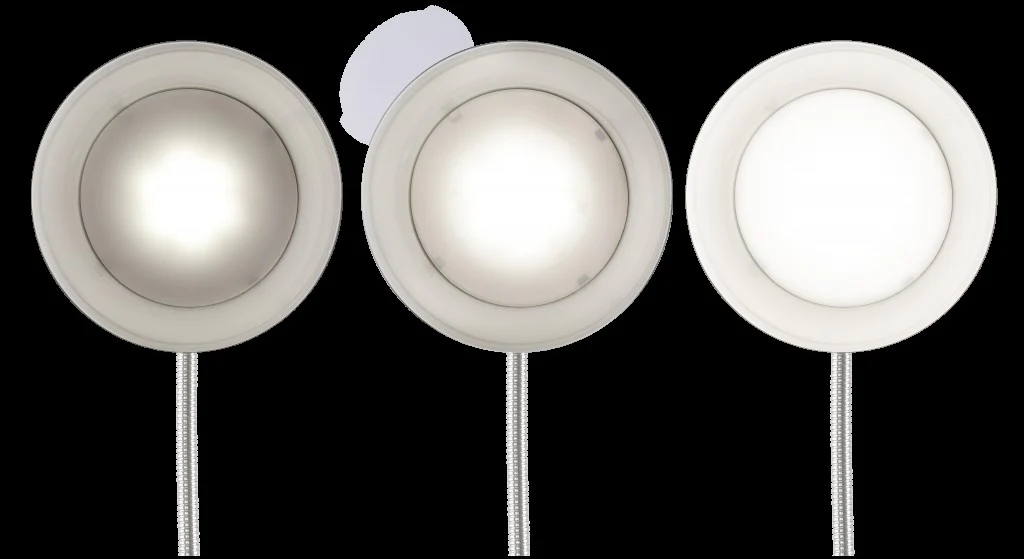Black Matte and Silver LED Adjustable Desk Lamp By Homeroots - Image 5